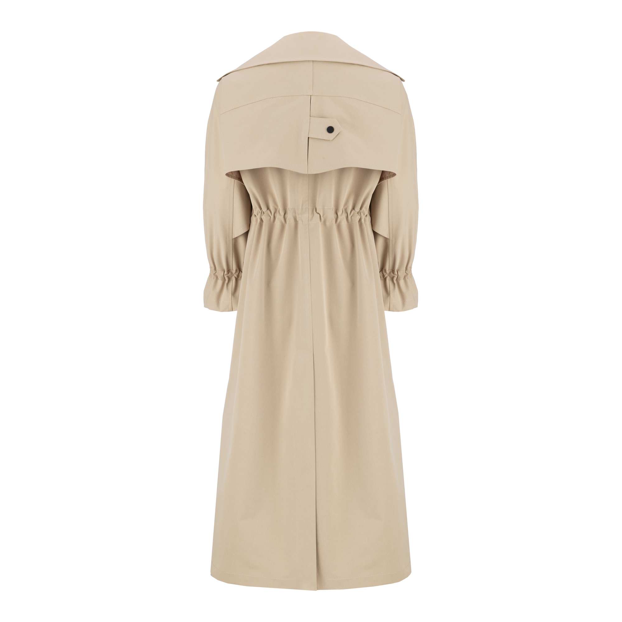 بارانی بلند زنانه کرم مدل هیتا السانا Elsana کد 2351