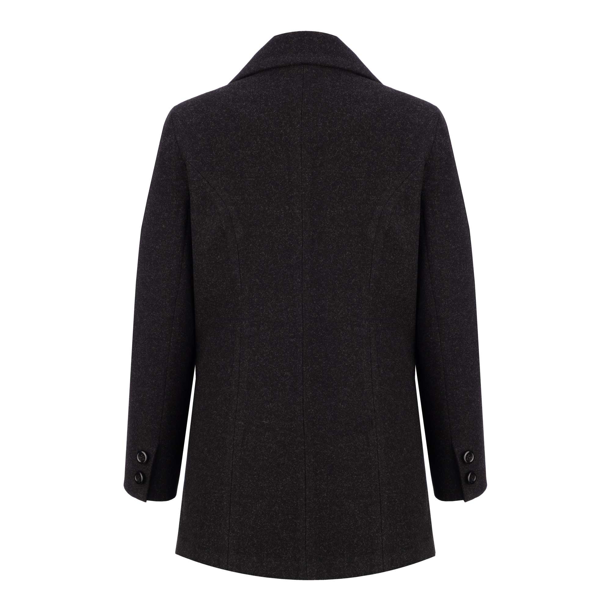 پالتو زنانه فوتر مشکی مدل خزان السانا Elsana کد 2352