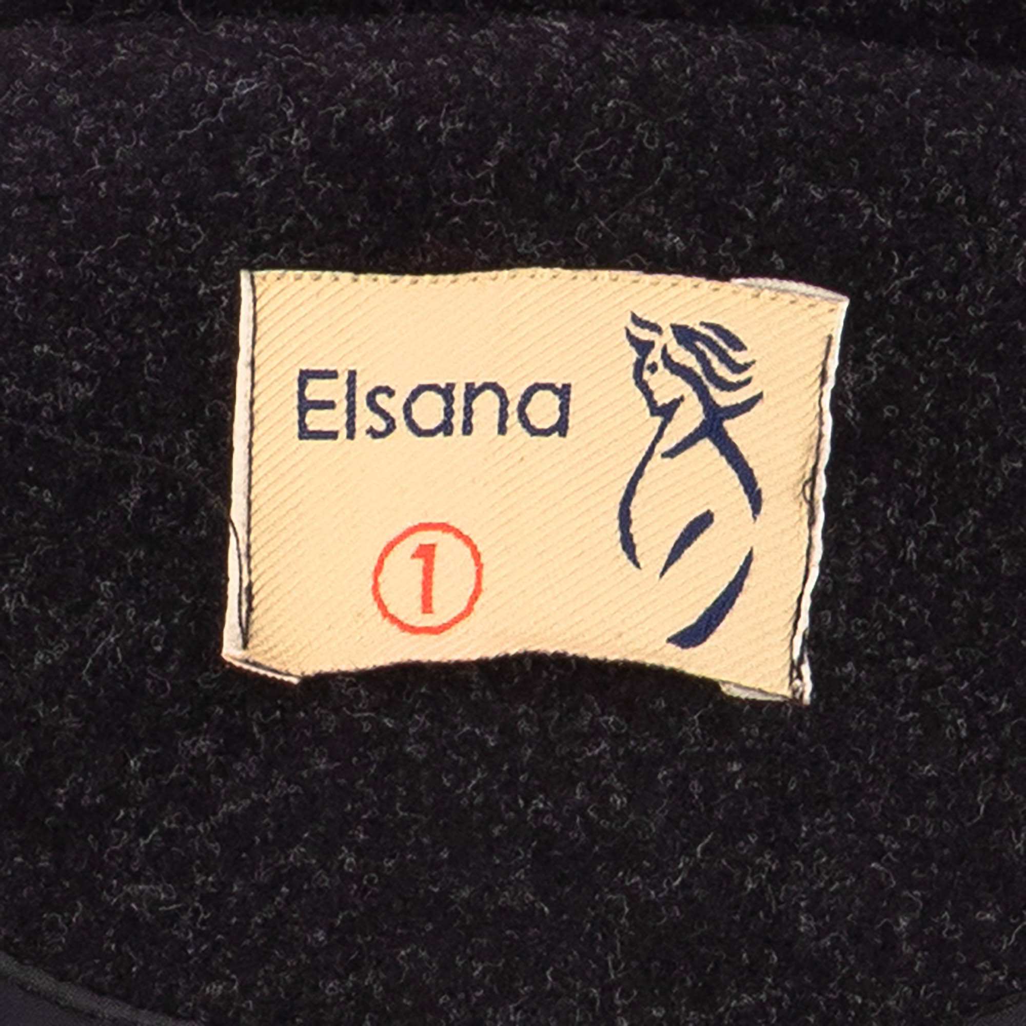 پالتو زنانه فوتر مشکی مدل خزان السانا Elsana کد 2352