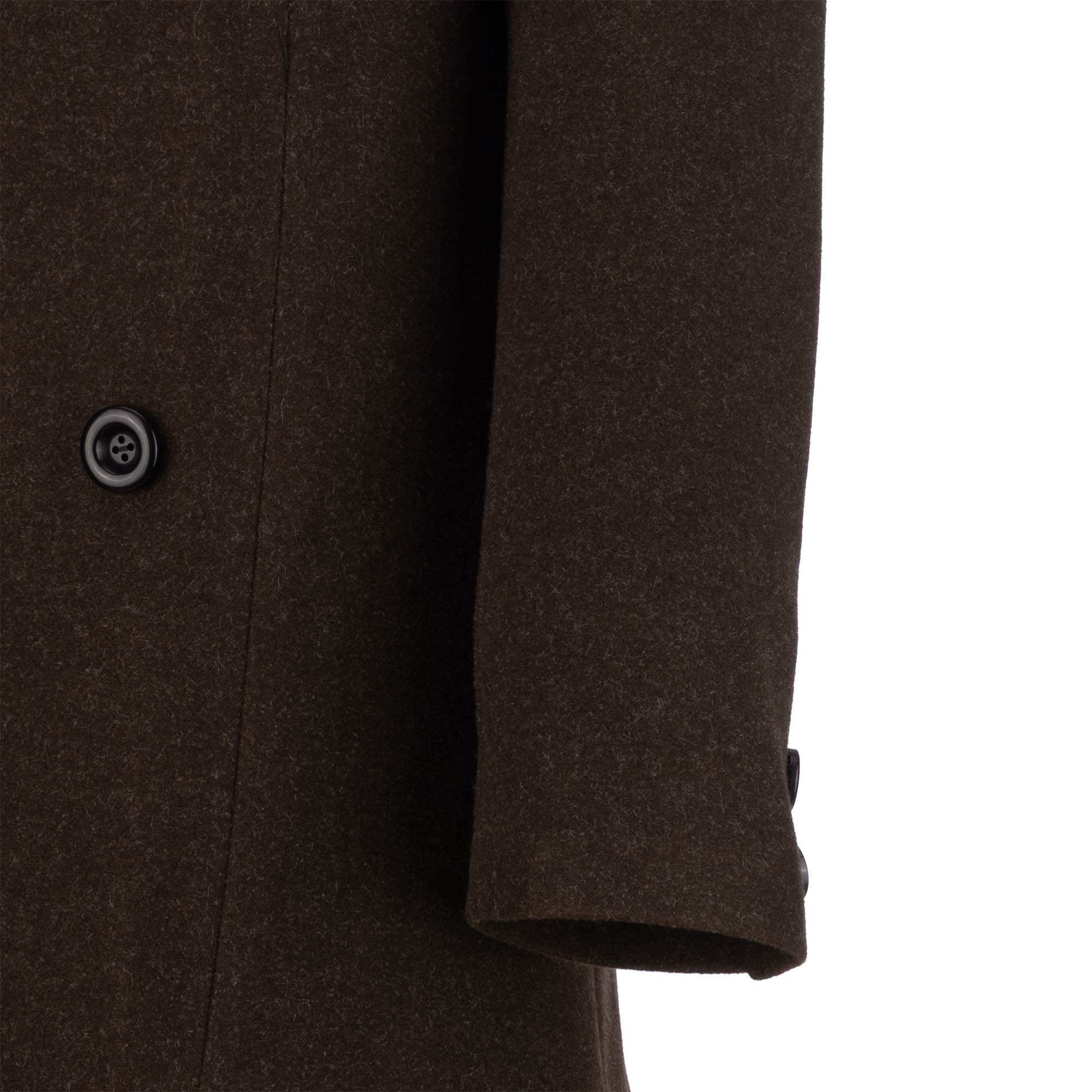 پالتو زنانه فوتر قهوه ای مدل خزان السانا Elsana کد 2352