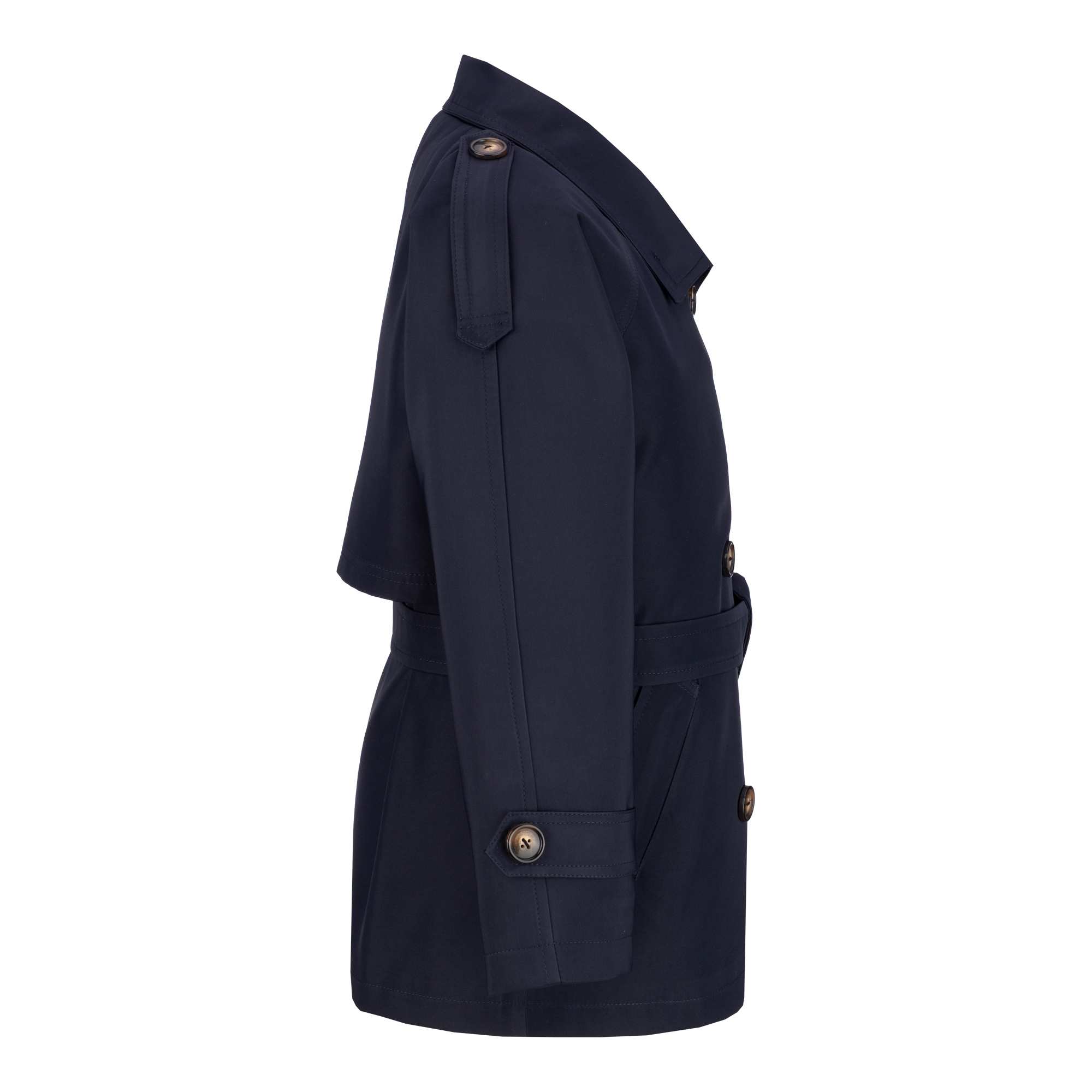 بارانی زنانه سرمه ای مدل سپنتا السانا Elsana کد 2353