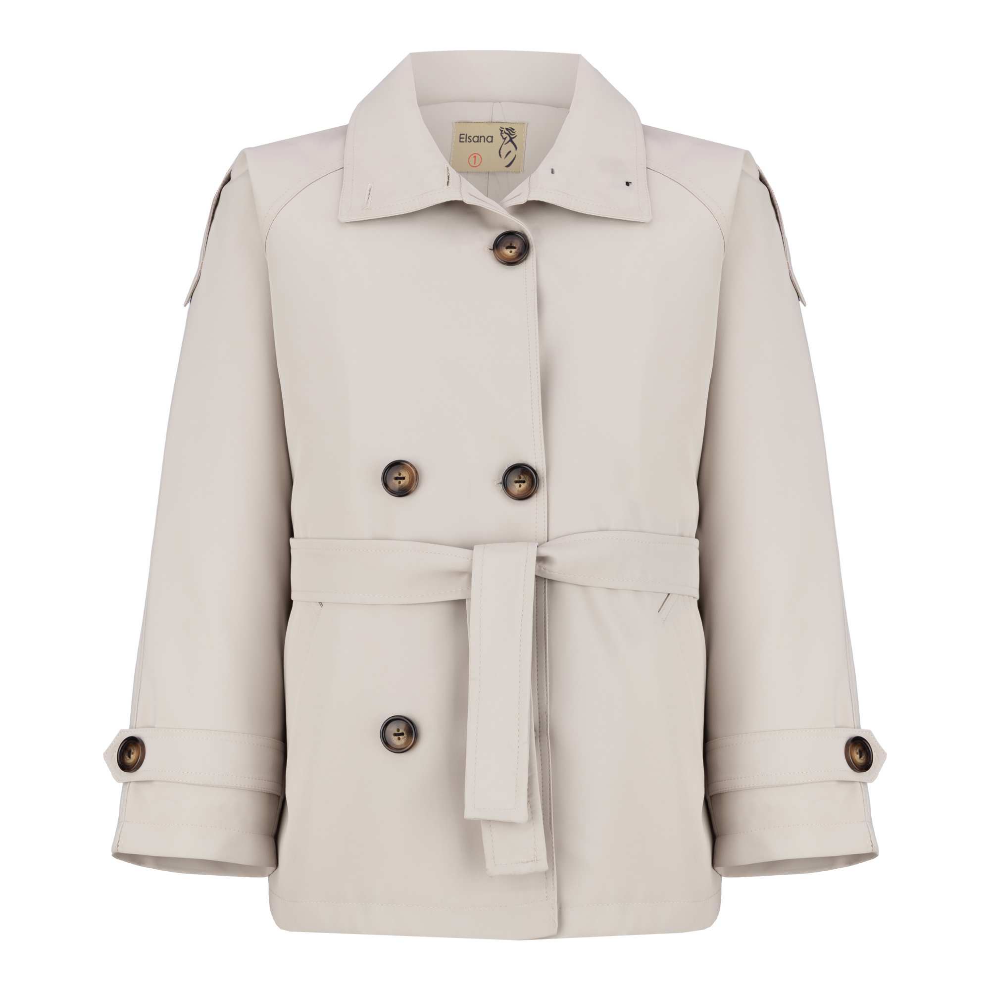 بارانی زنانه شیری مدل سپنتا السانا Elsana کد 2353