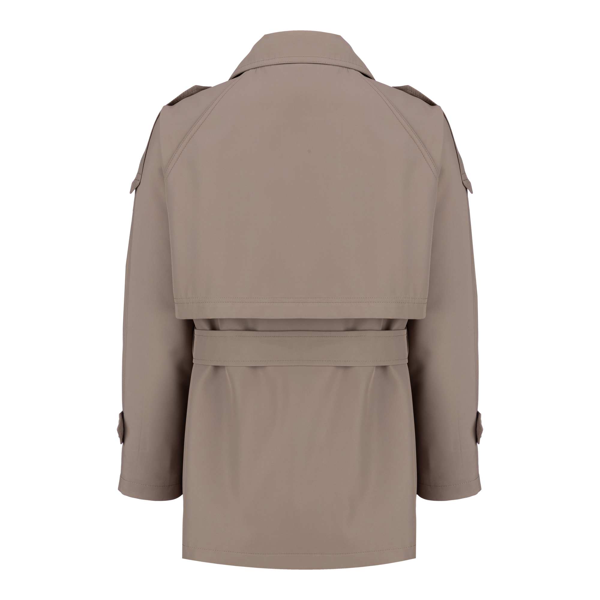 بارانی زنانه خاکی مدل سپنتا السانا Elsana کد 2353