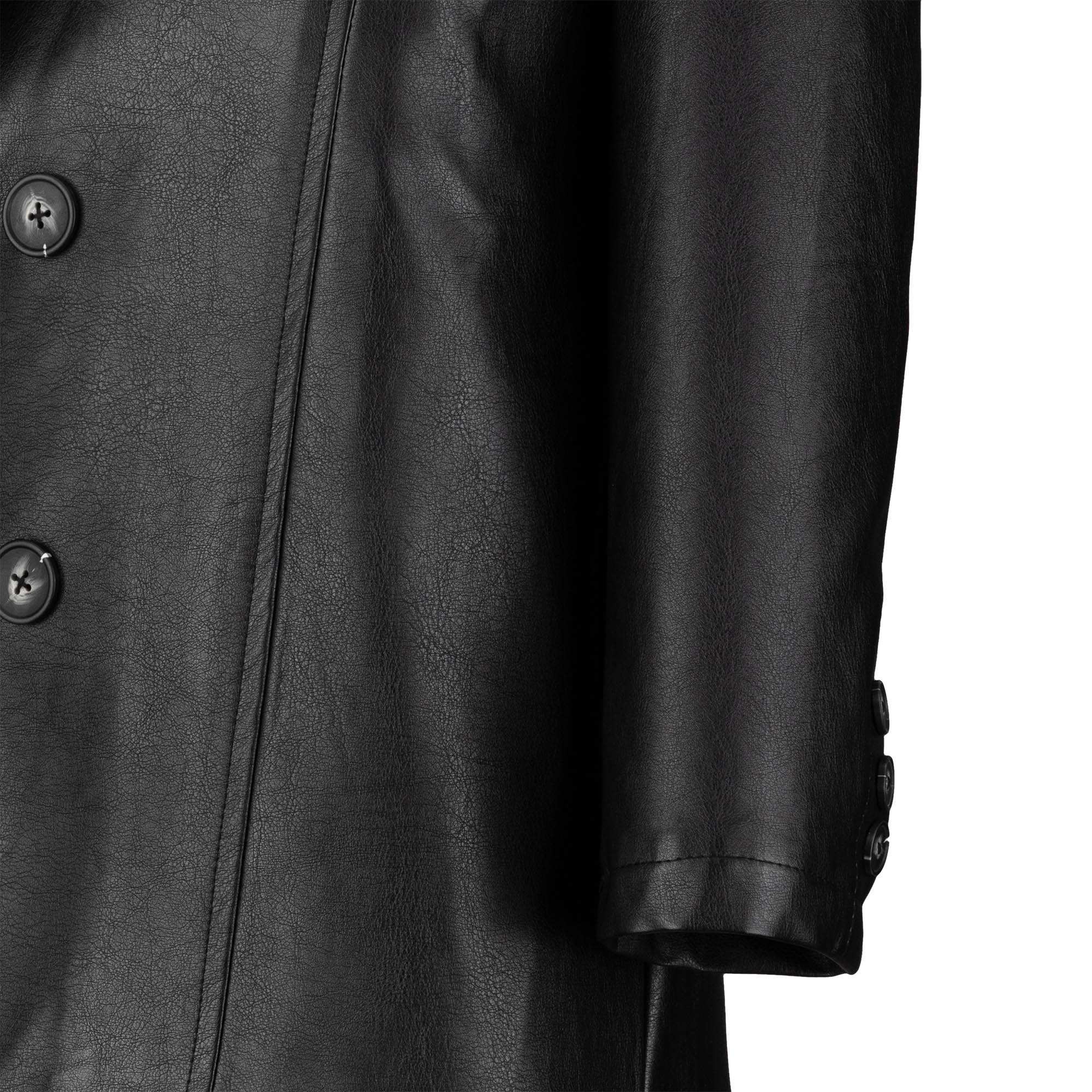 کت چرم زنانه مشکی مدل وصال السانا Elsana کد 2354