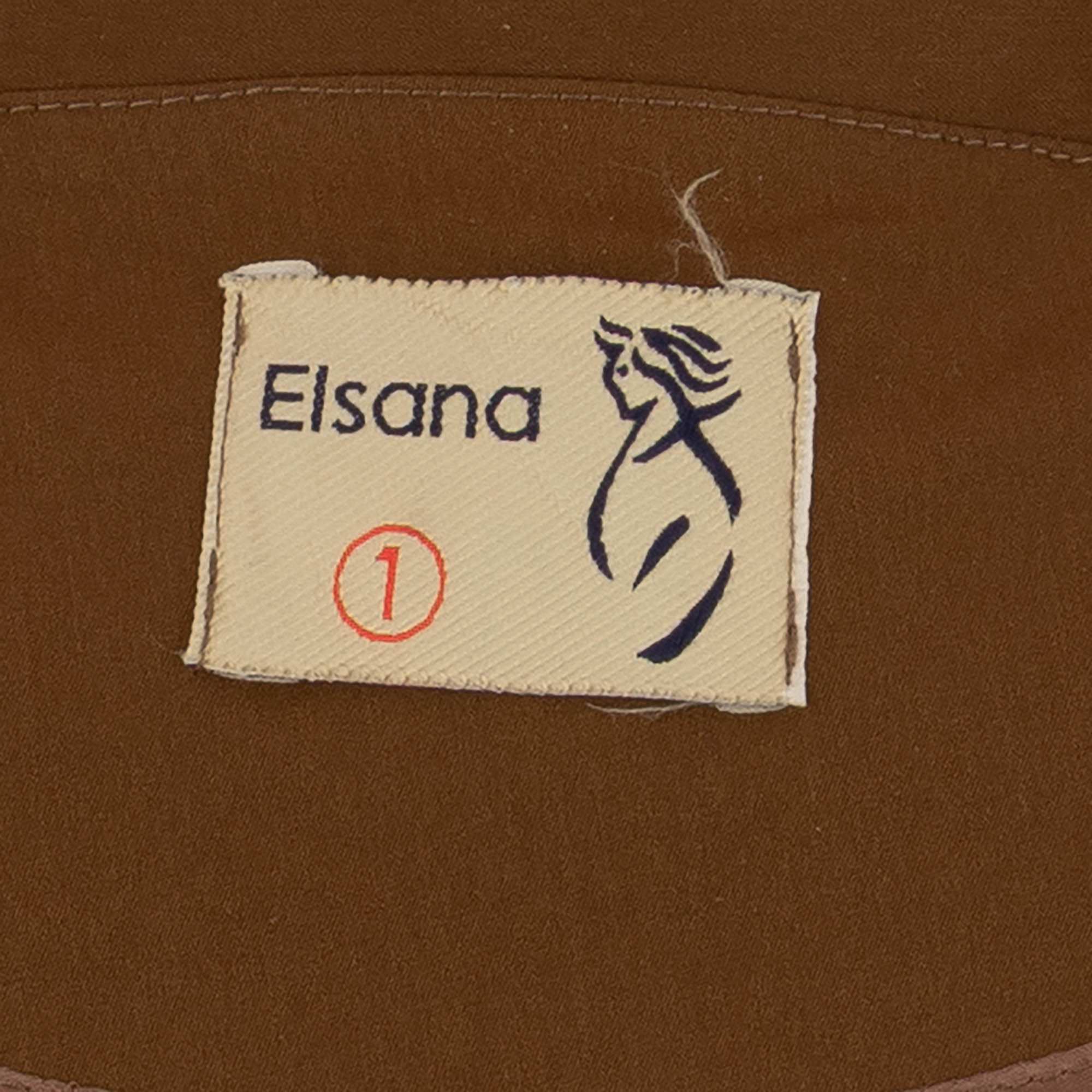 بارانی زنانه شتری مدل مونا السانا Elsana کد 2355