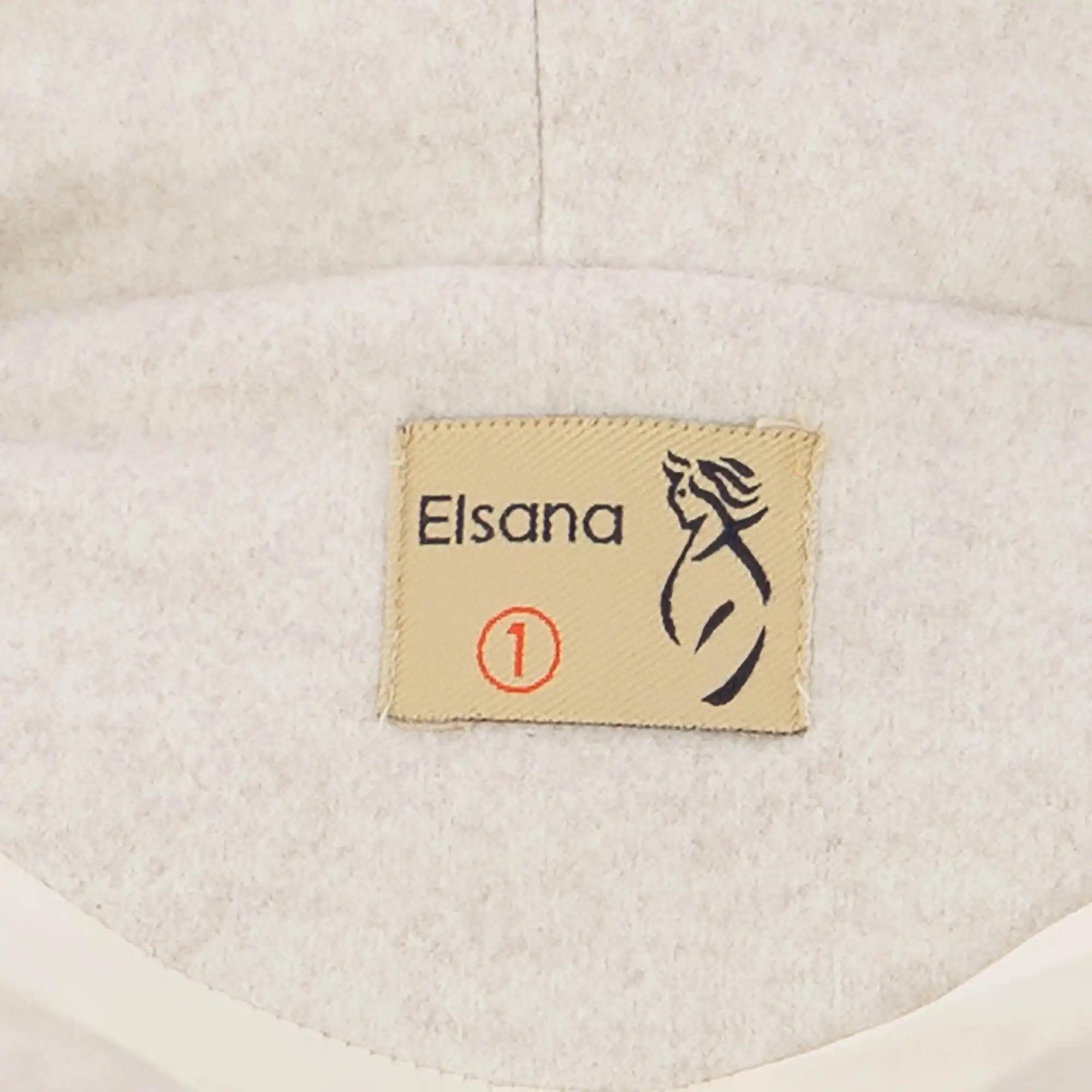 پالتو بلند زنانه فوتر شیری مدل دیاکو السانا Elsana کد 2356