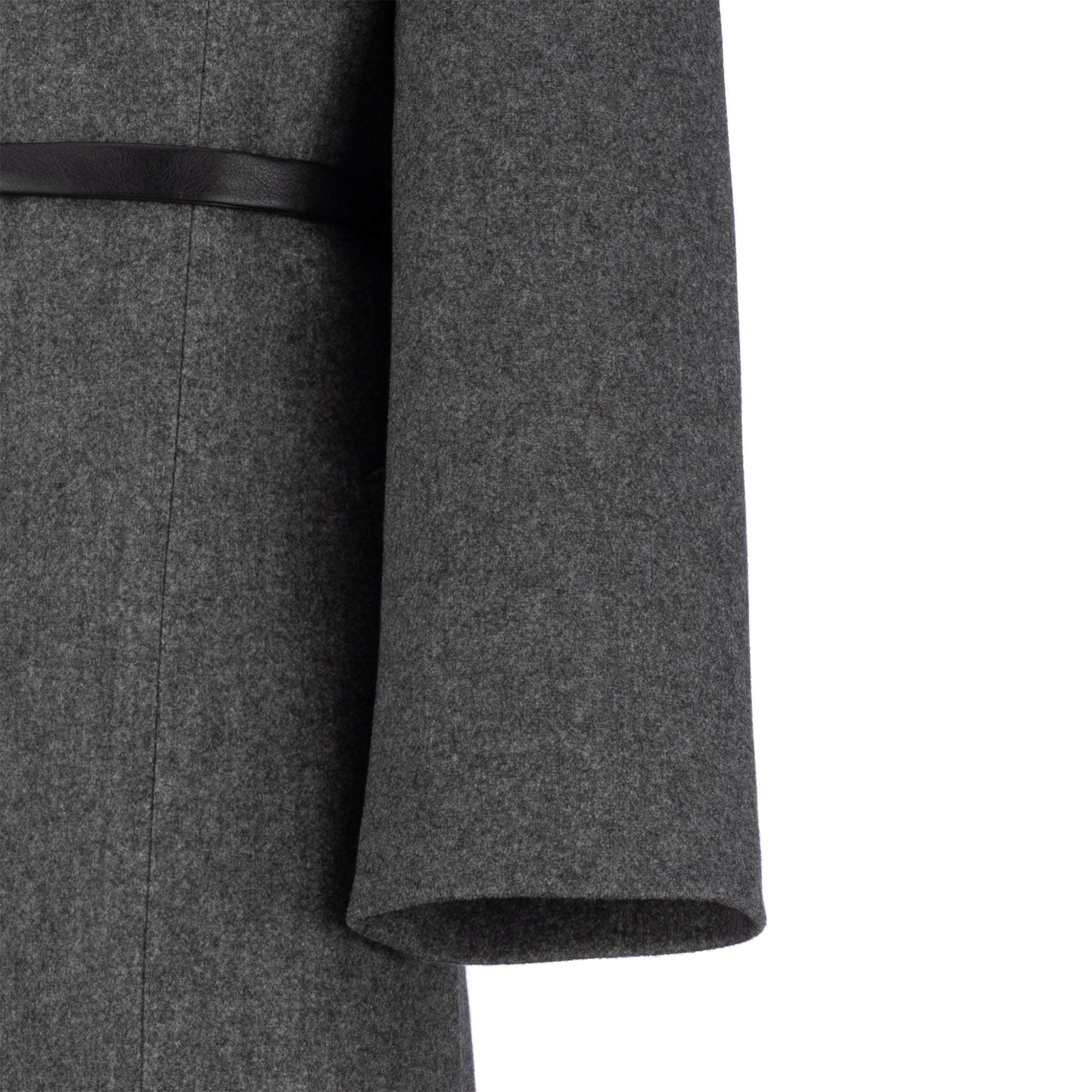 پالتو بلند زنانه فوتر زغالی مدل دیاکو السانا Elsana کد 2356