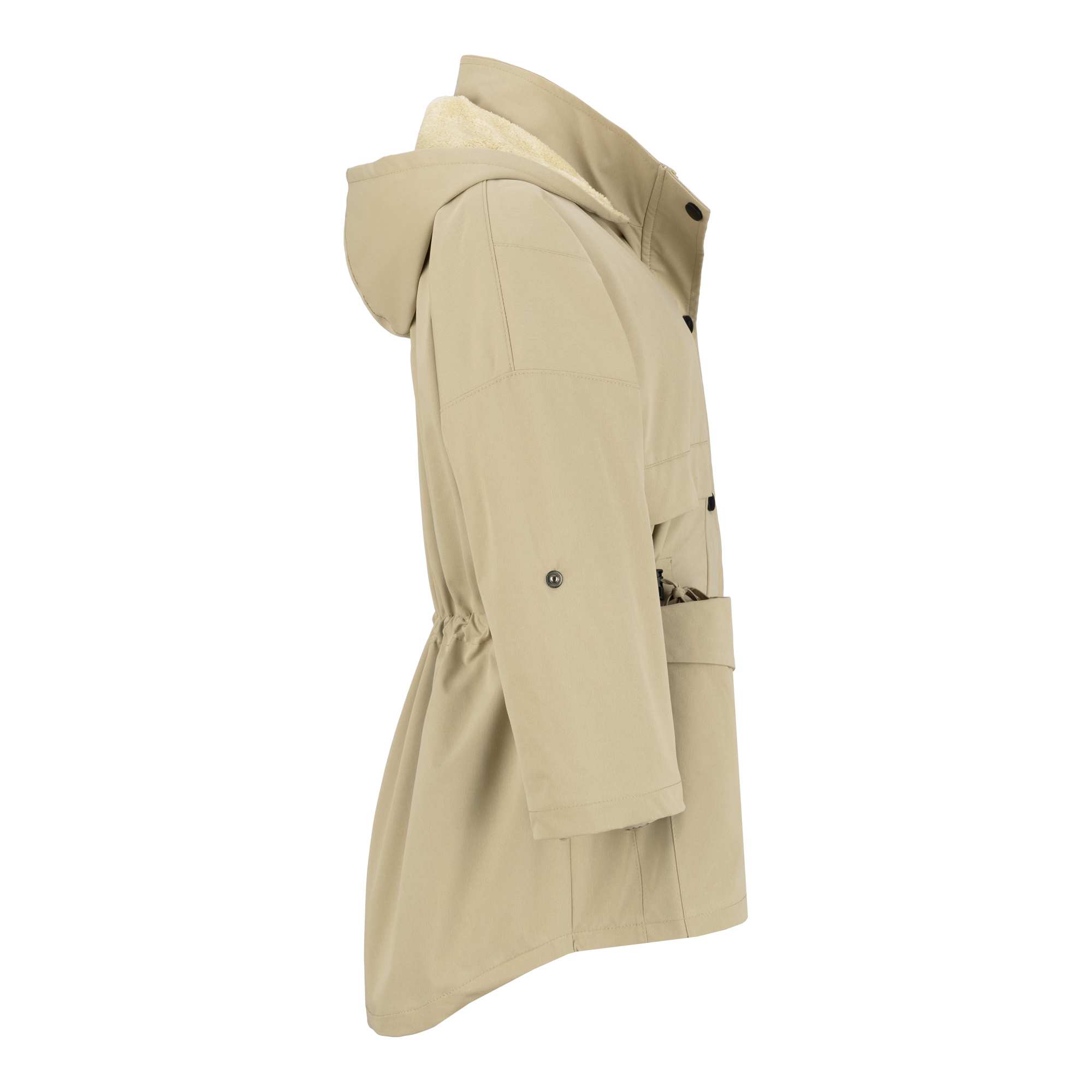 کاپشن زنانه کرم مدل الهام السانا Elsana کد 2358