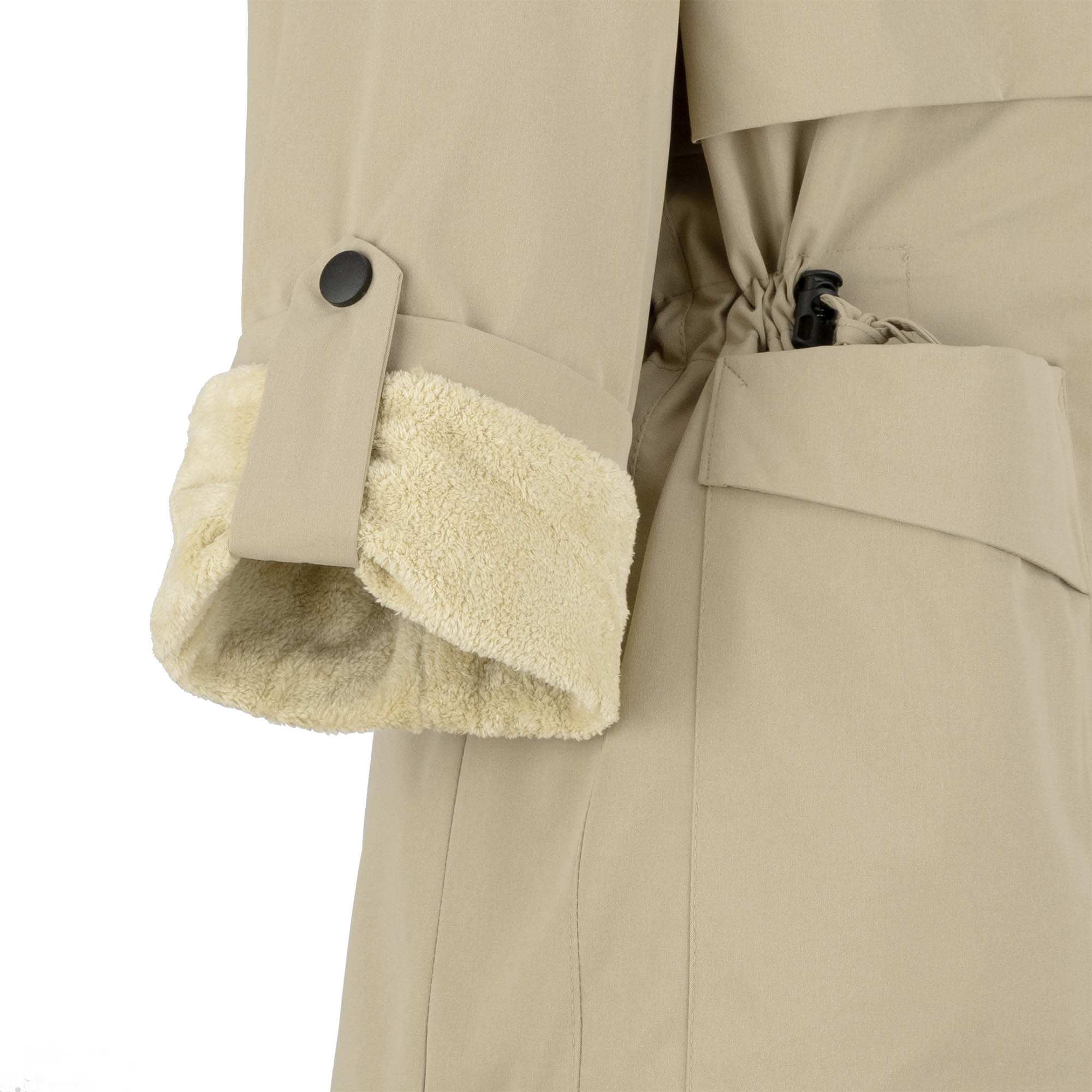 کاپشن زنانه کرم مدل الهام السانا Elsana کد 2358