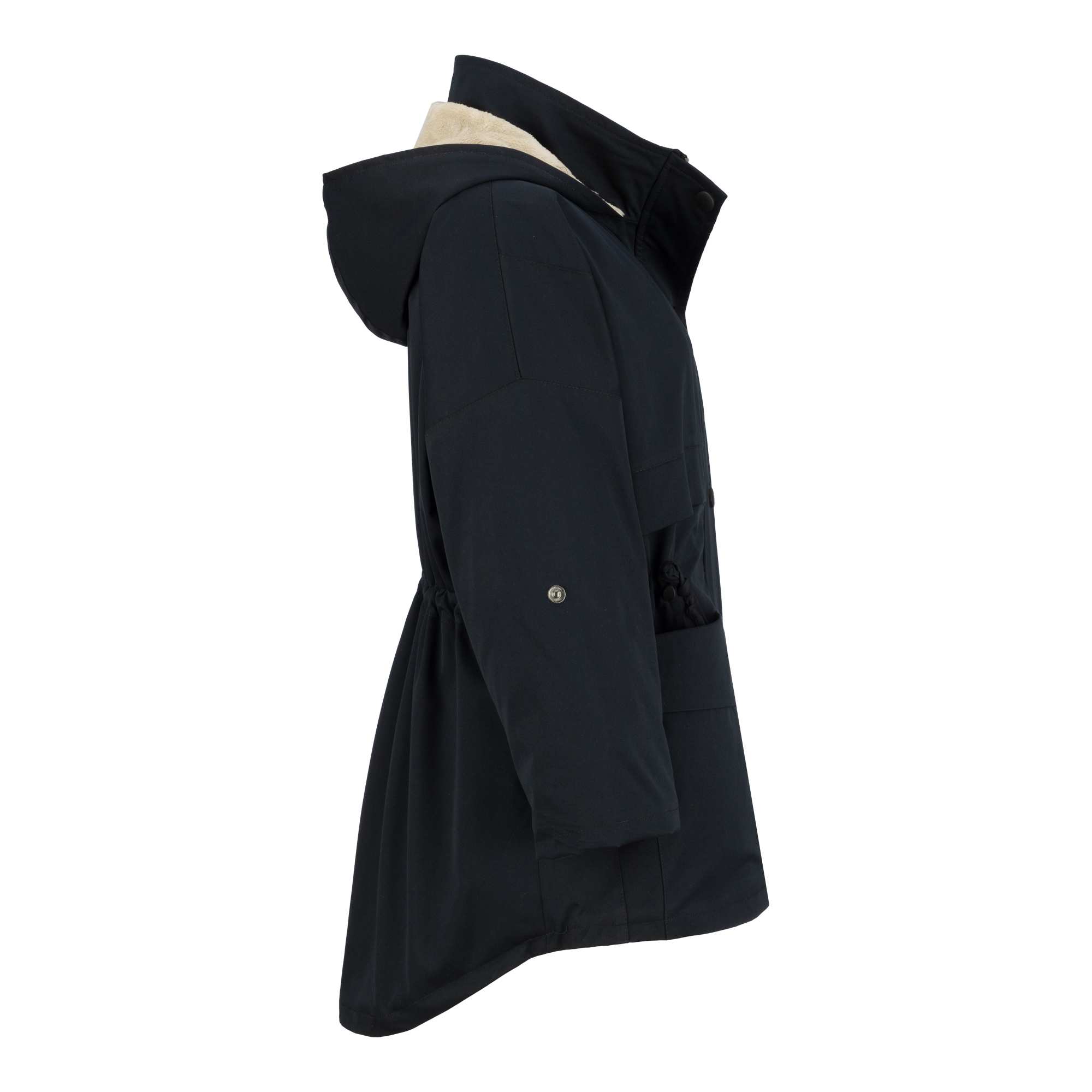 کاپشن زنانه سرمه ای تیره مدل الهام السانا Elsana کد 2358