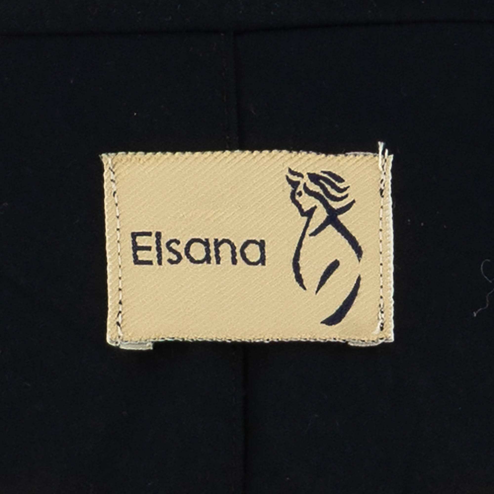 کاپشن زنانه سرمه ای تیره مدل الهام السانا Elsana کد 2358