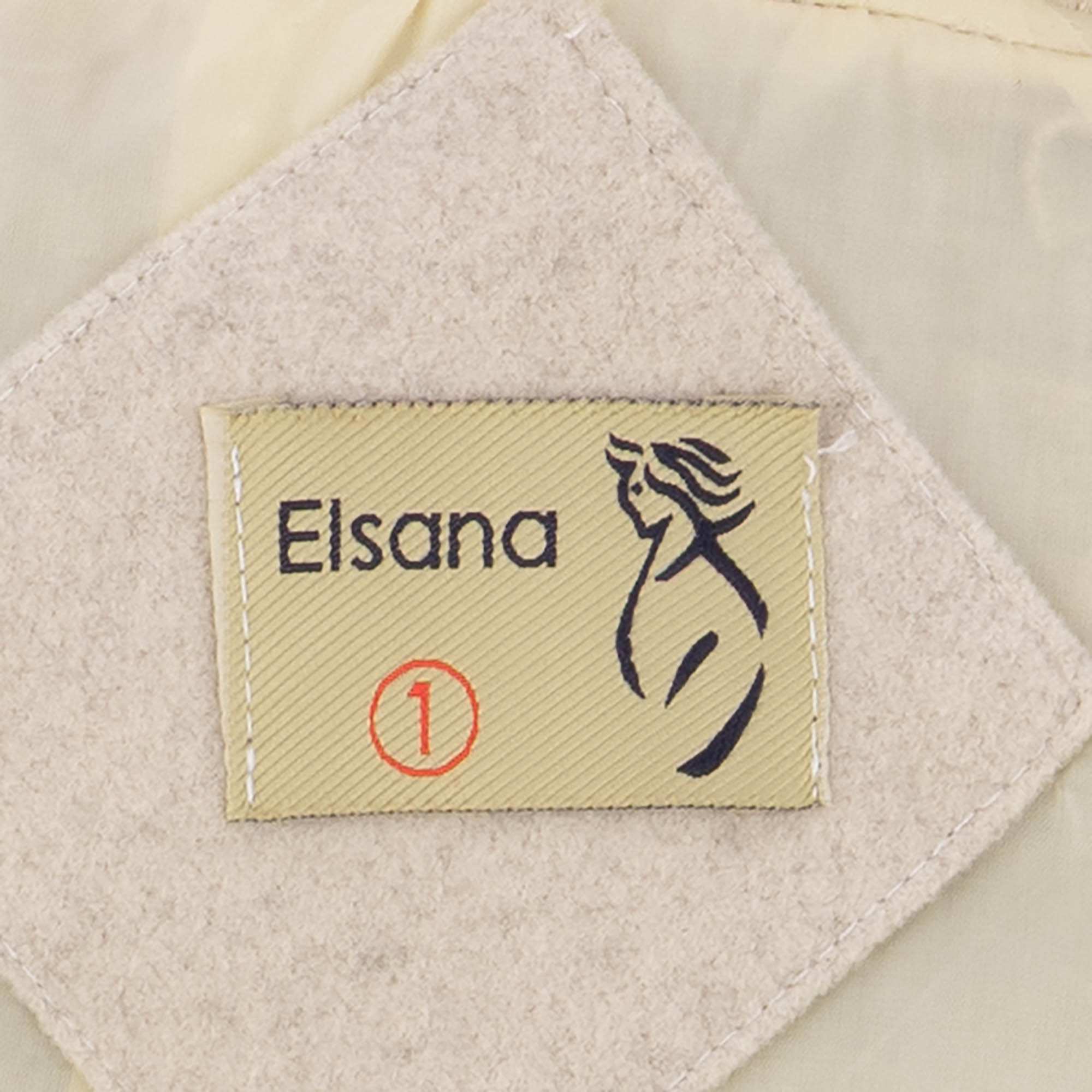 پالتو زنانه فوتر کلاه دار کرم مدل فرتاک السانا Elsana کد 2369