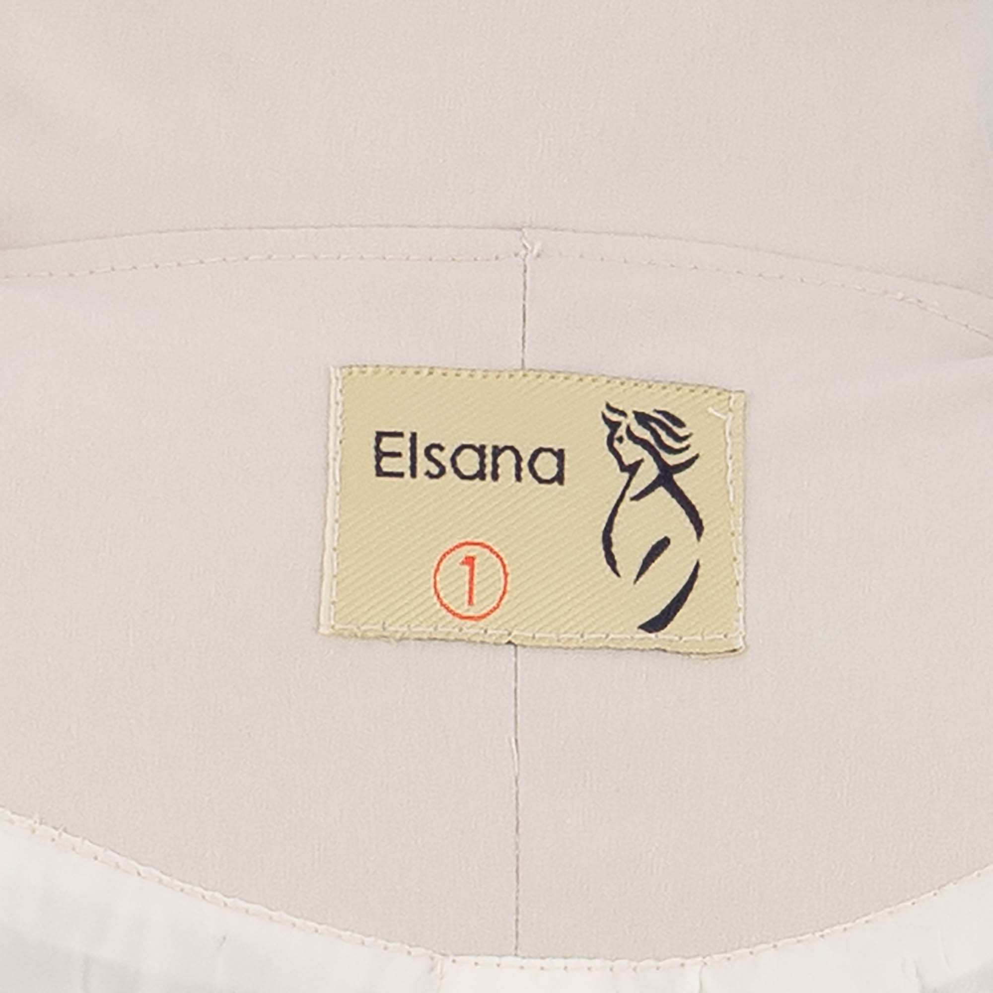 بارانی بلند زنانه استخوانی مدل داتیس السانا Elsana کد 2362