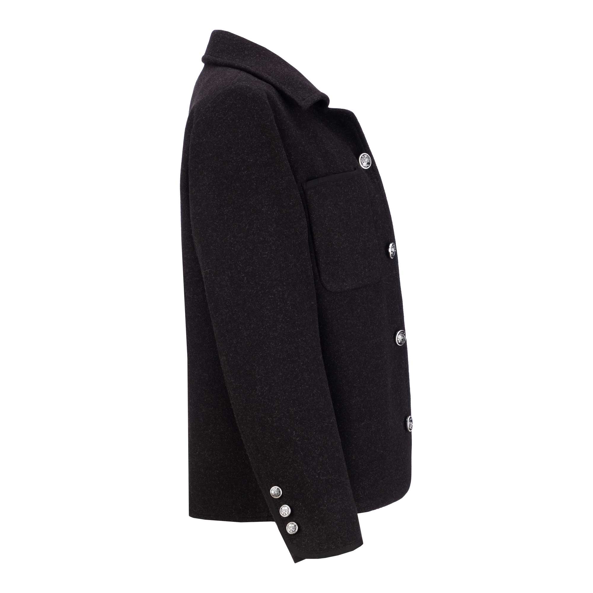 پالتو زنانه فوتر مشکی مدل شیلر السانا Elsana کد 2363