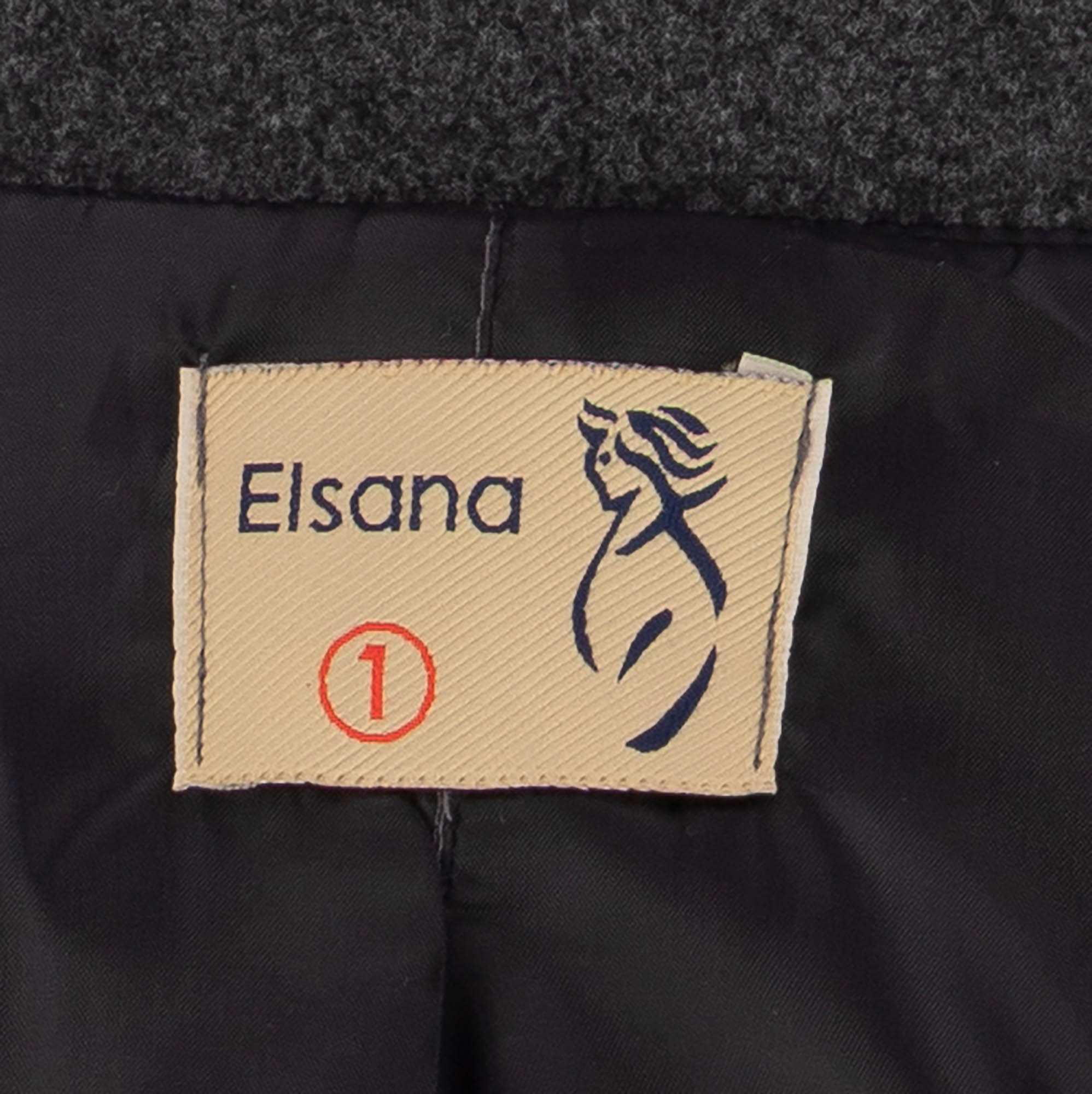 پالتو زنانه فوتر زغالی مدل شیلر السانا Elsana کد 2363