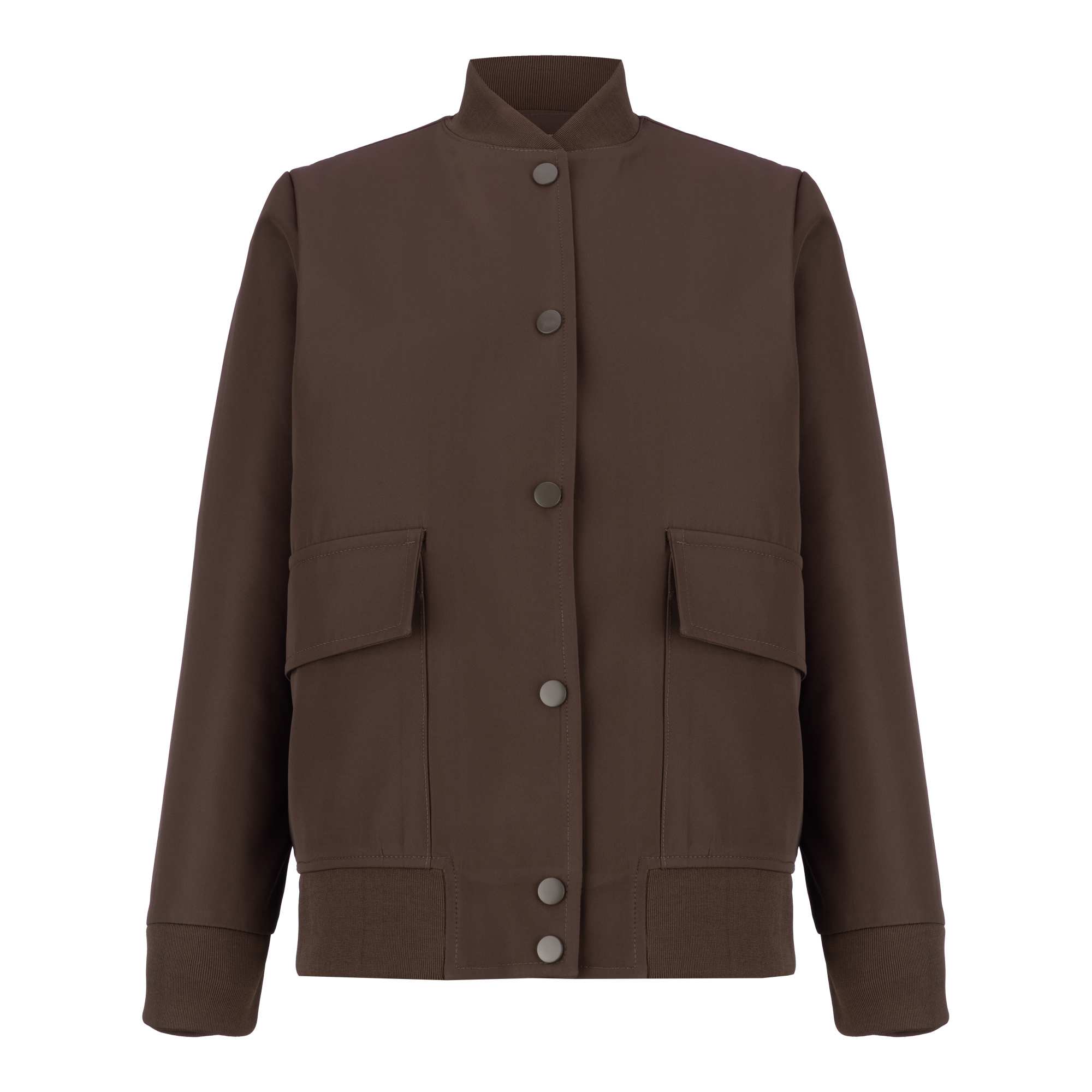 بامبر جکت زنانه قهوه ای مدل اورانوس السانا Elsana کد 2364