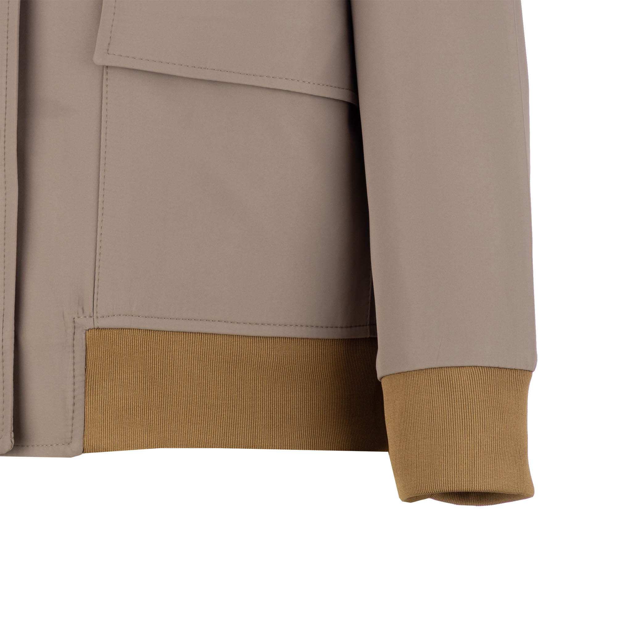 بامبر جکت زنانه خاکی مدل اورانوس السانا Elsana کد 2364