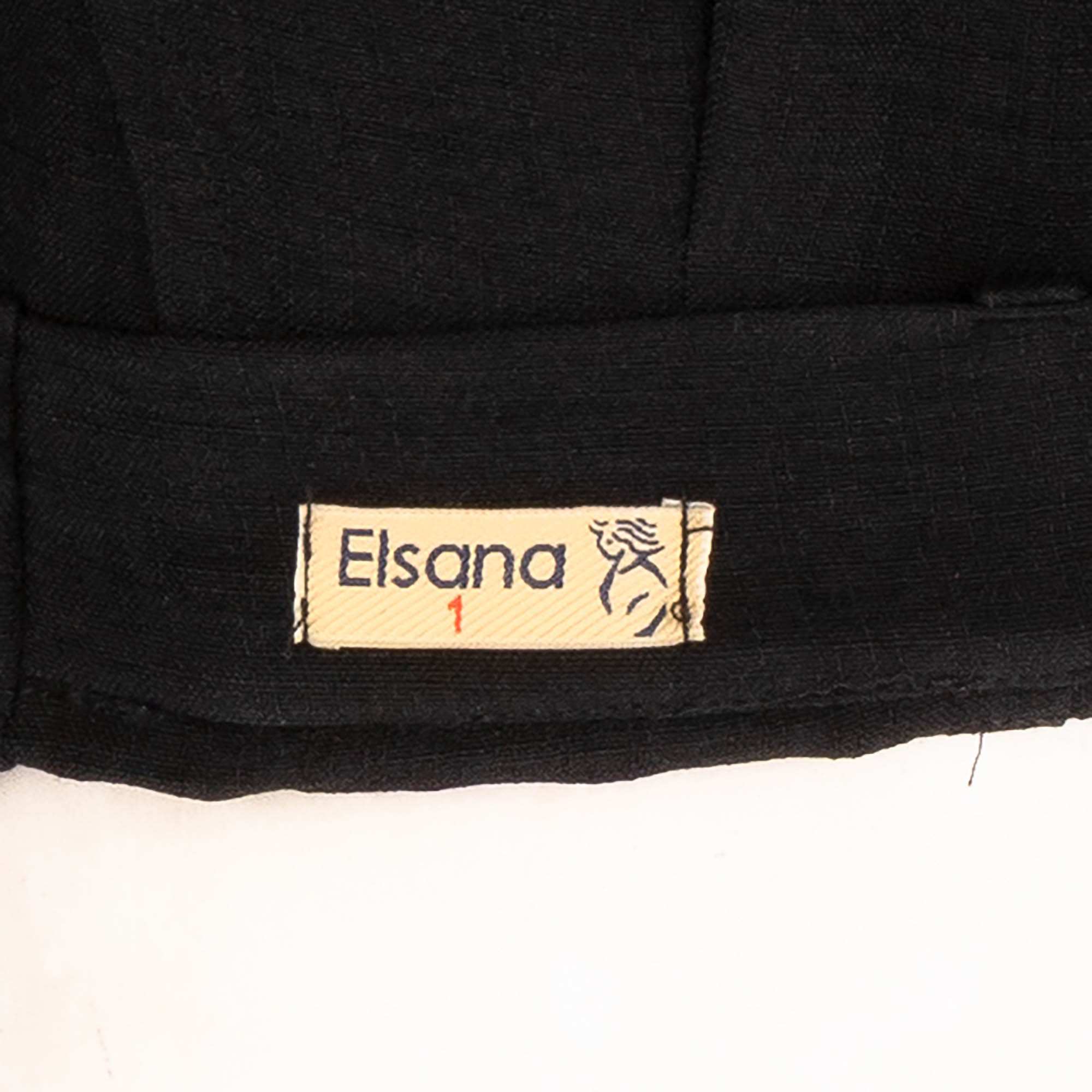 ست شومیز و شلوار زنانه مشکی السانا Elsana مدل دلگون کد 2474