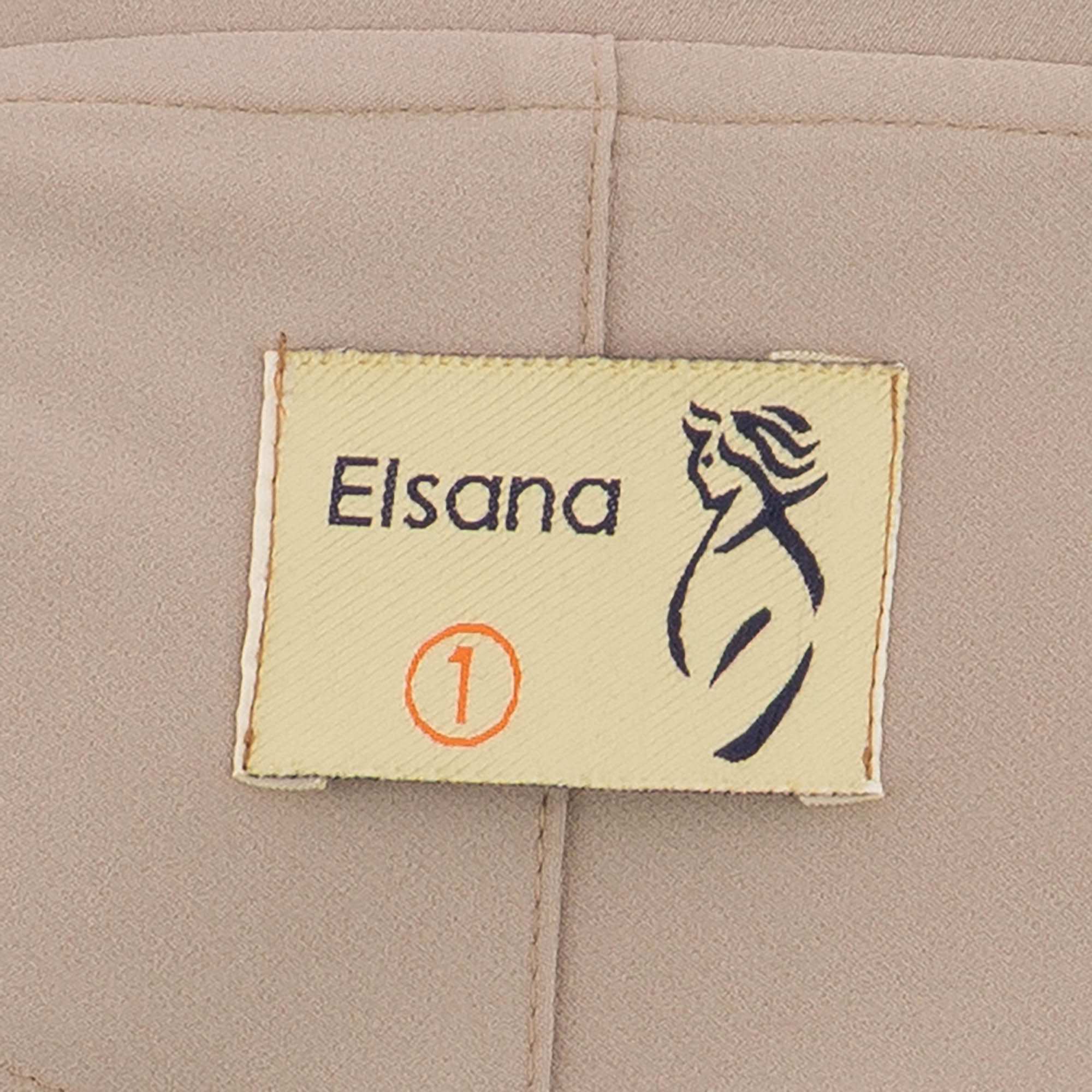 مانتو زنانه نسکافه ای السانا Elsana مدل رابو کد 2530