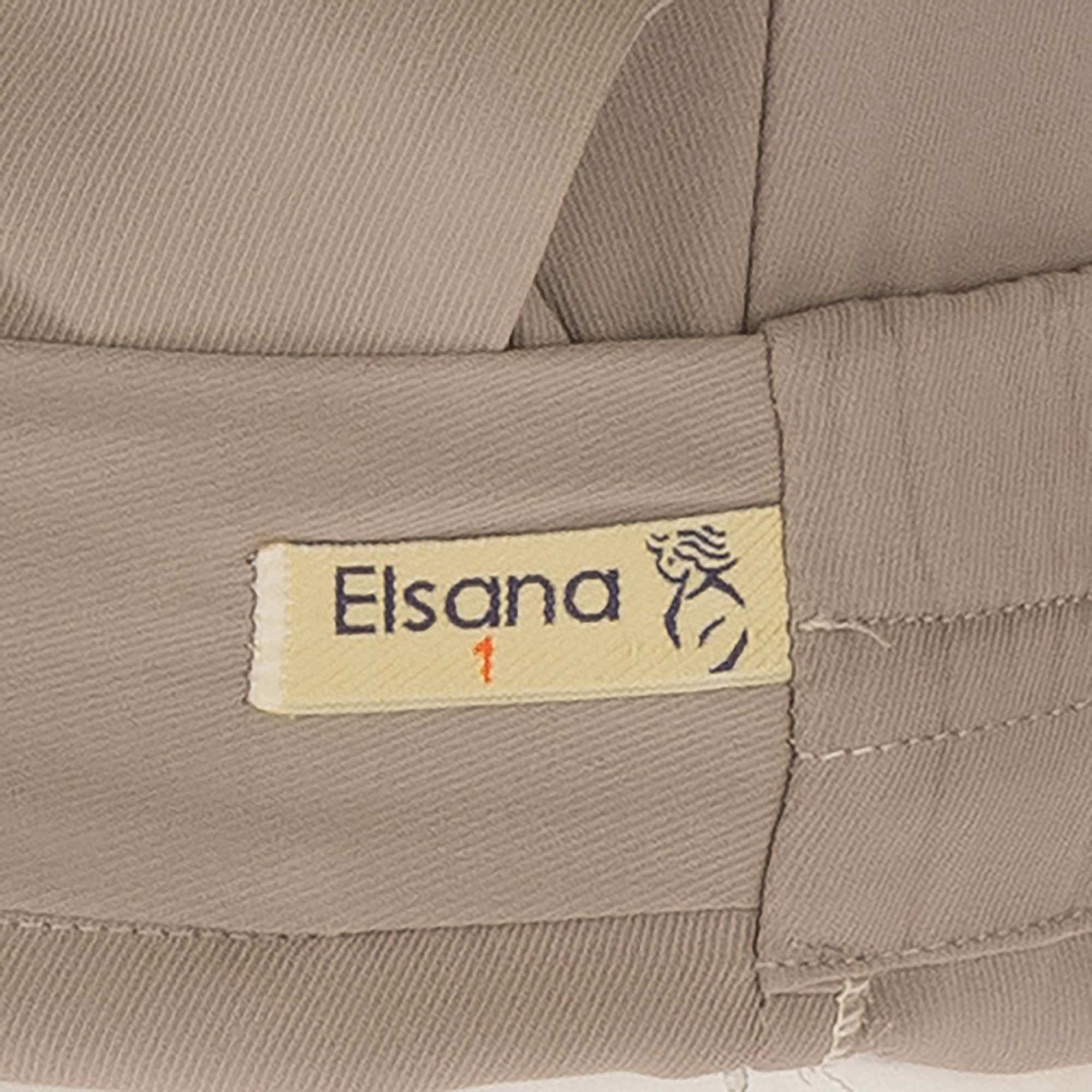 شلوار پارچه ای زنانه شکلاتی السانا Elsana مدل رامیلا کد 2526
