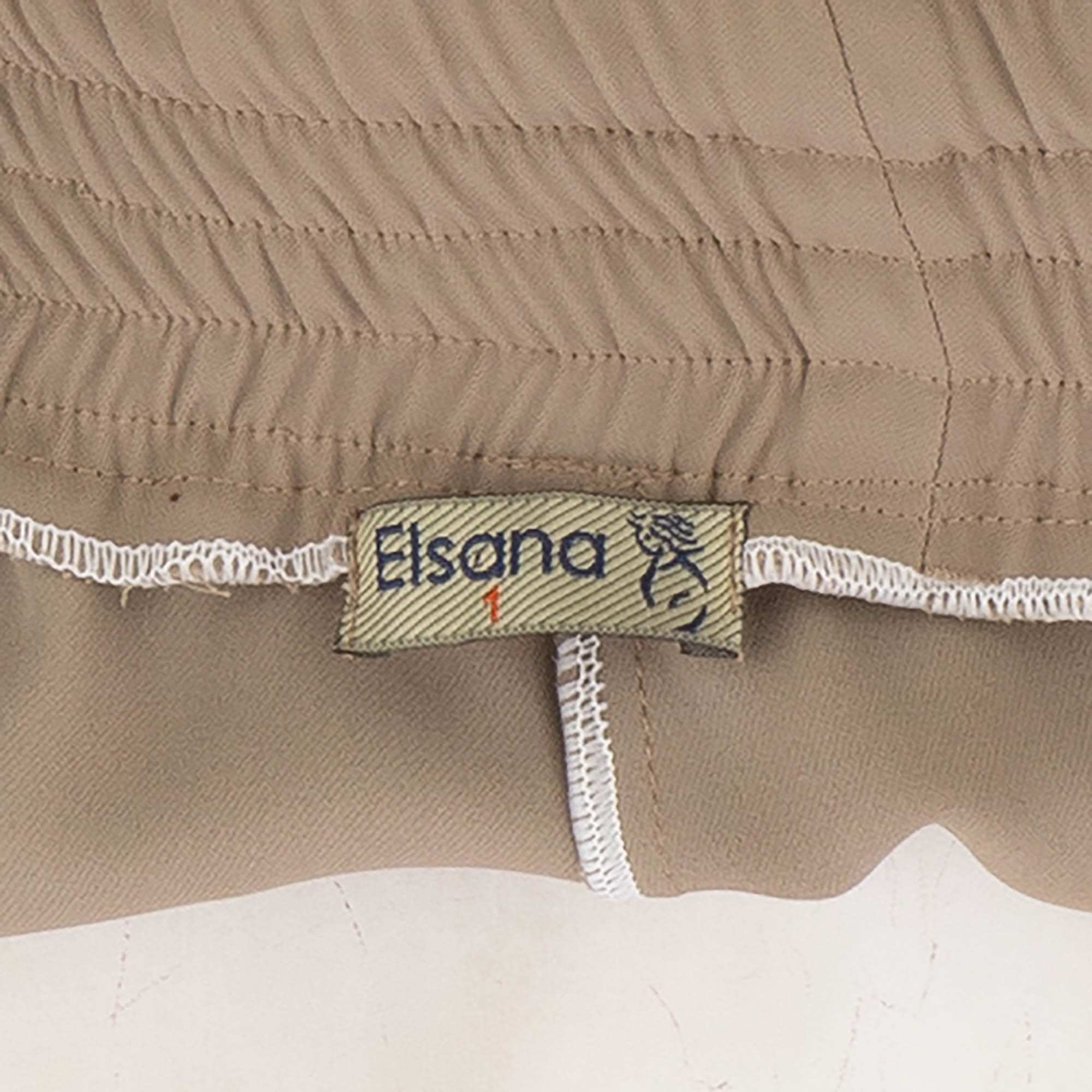 شلوار پارچه ای زنانه شکلاتی السانا Elsana مدل ساوینا کد 2506
