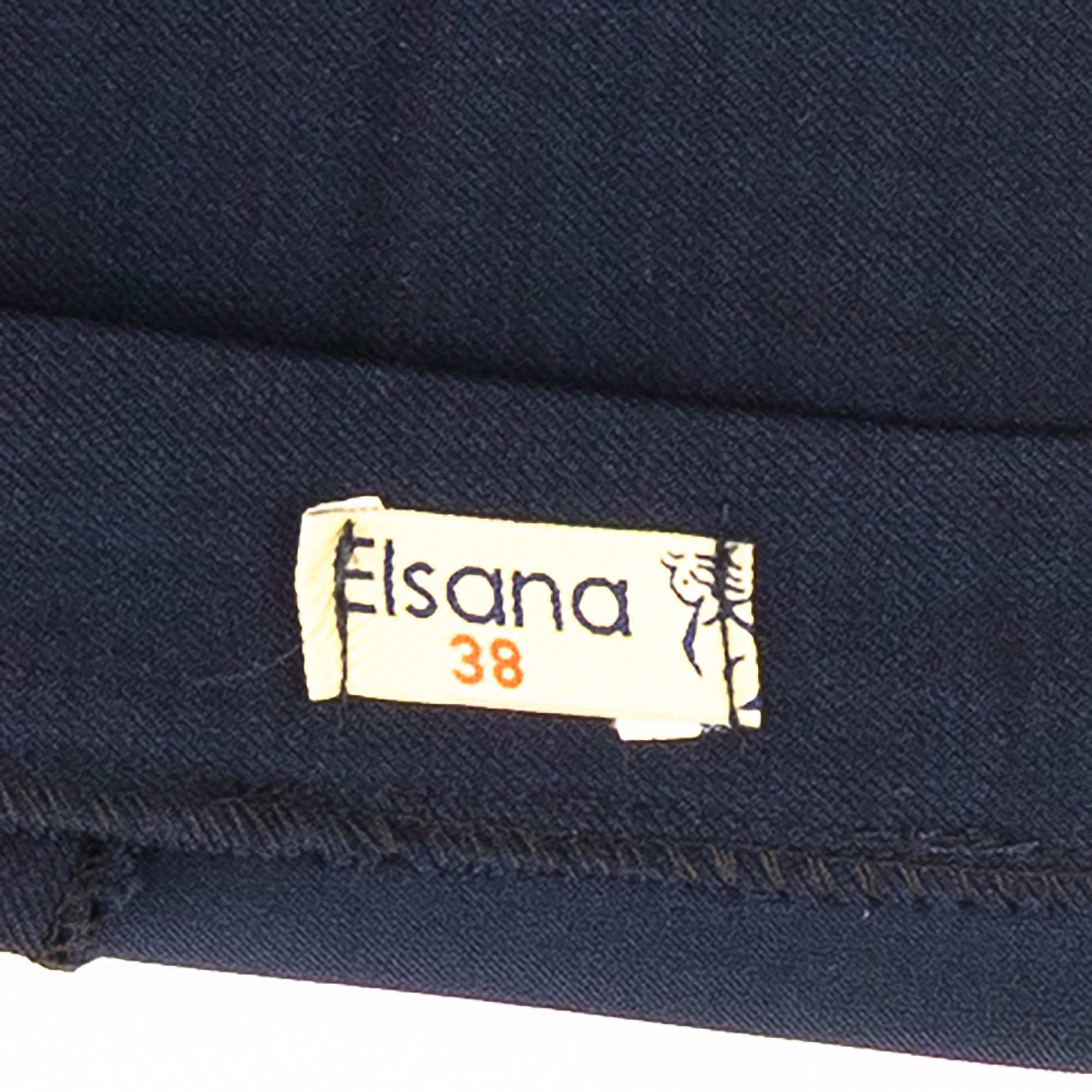 ست کت و شلوار زنانه سرمه ای السانا Elsana مدل سایماه کد 2535