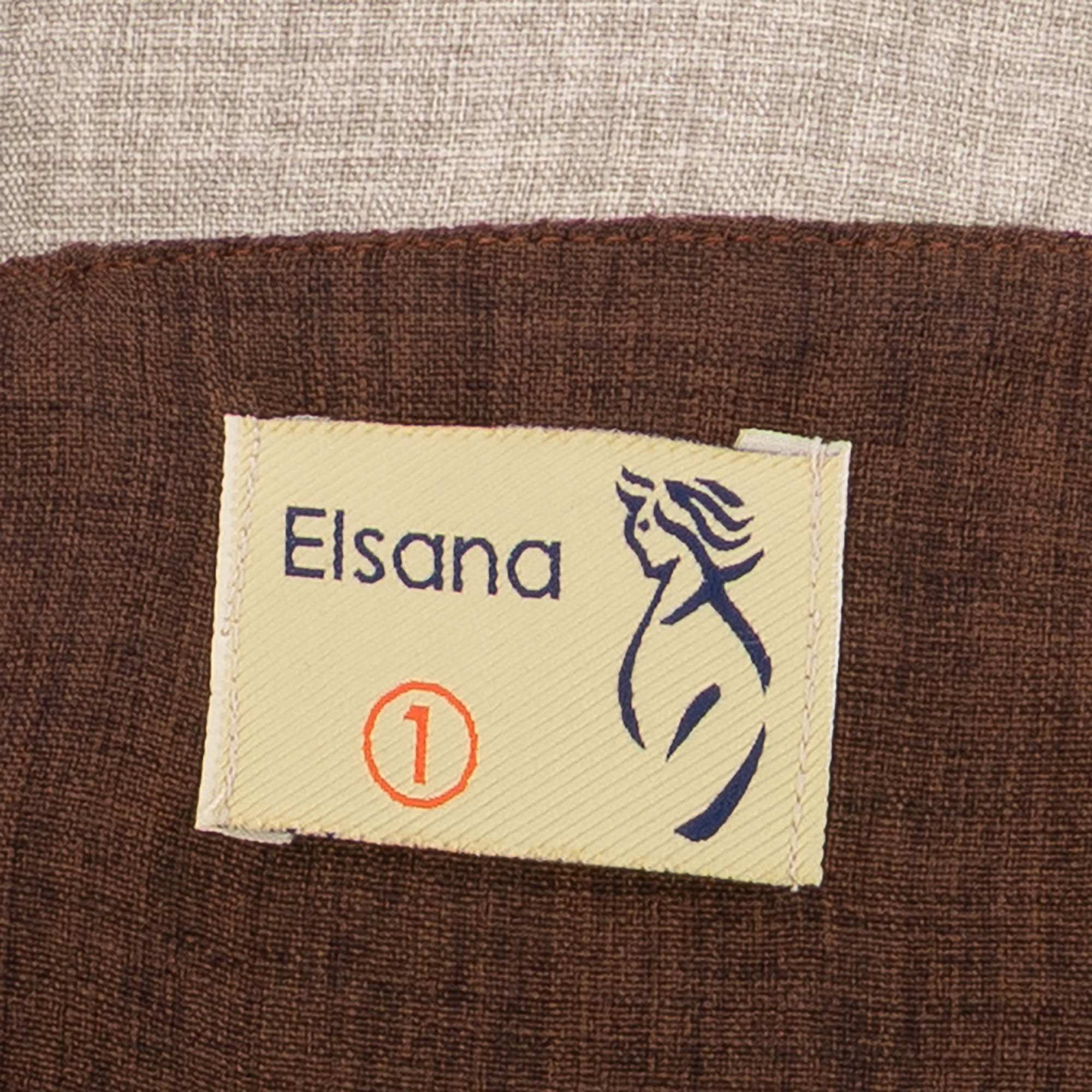 کت کراپ زنانه قهوه ای السانا Elsana مدل سلما کد 2507