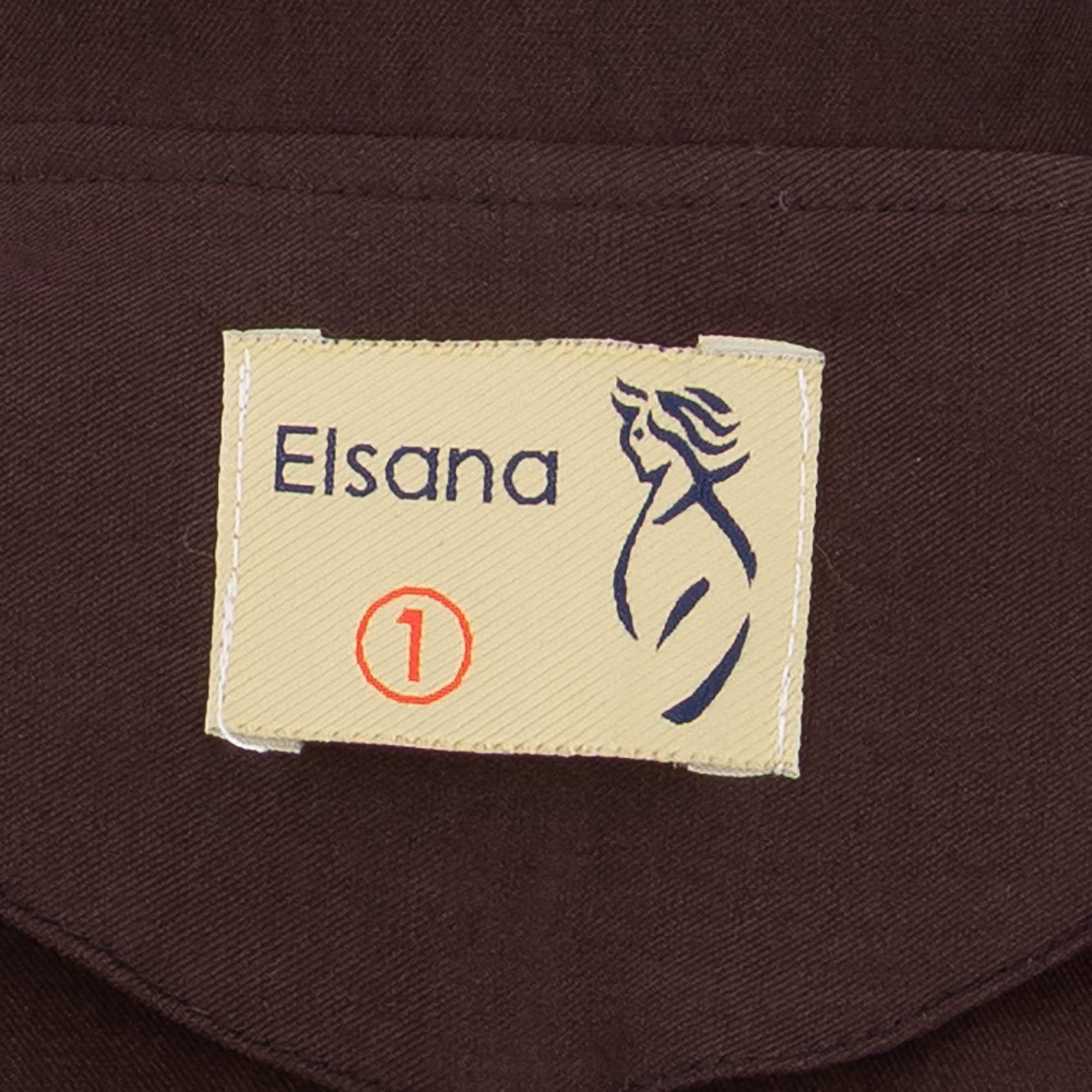 ست کت و شلوار زنانه قهوه ای السانا Elsana مدل صدرا کد 2513