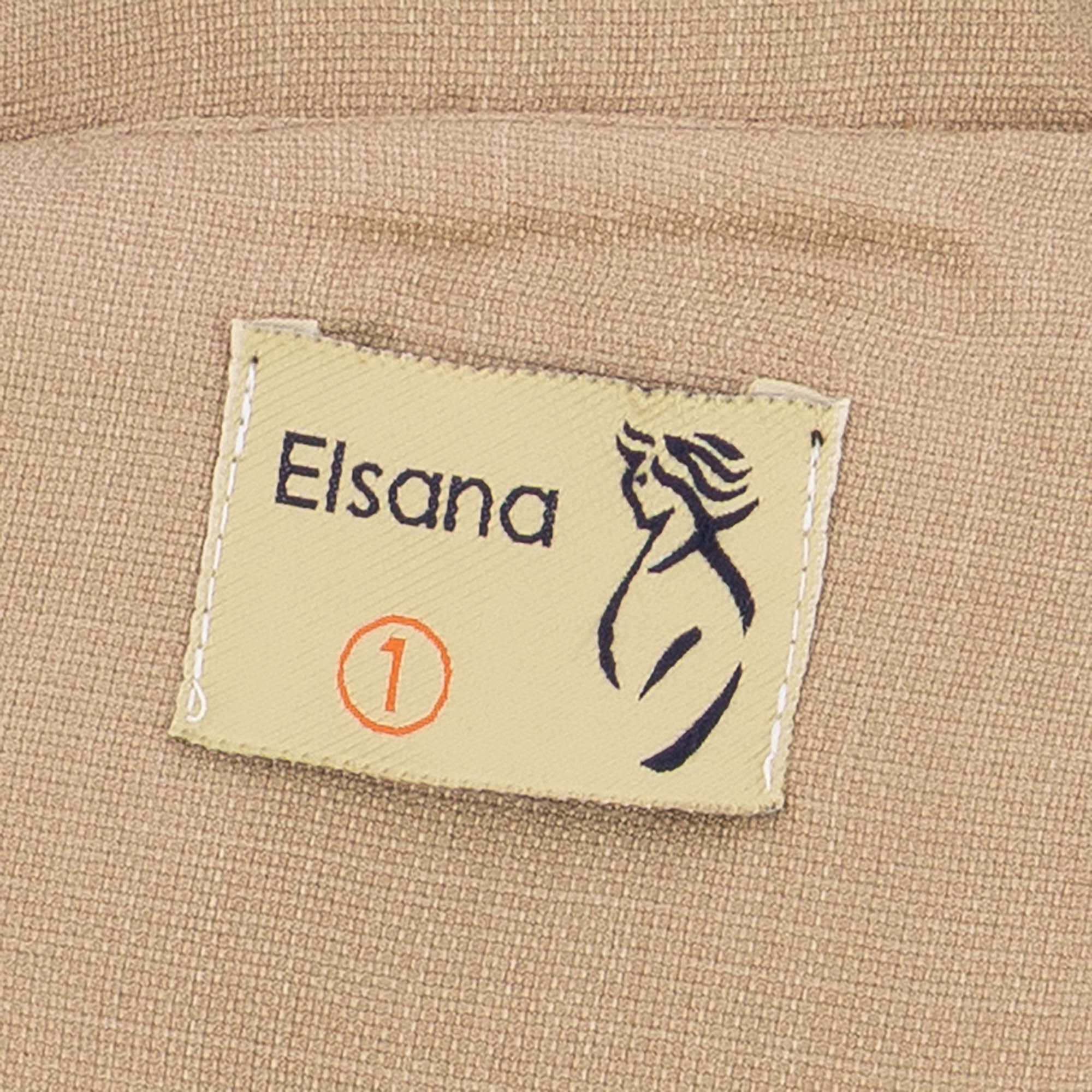 ست کت و شلوار زنانه کرم السانا Elsana مدل گلدیس کد 2527