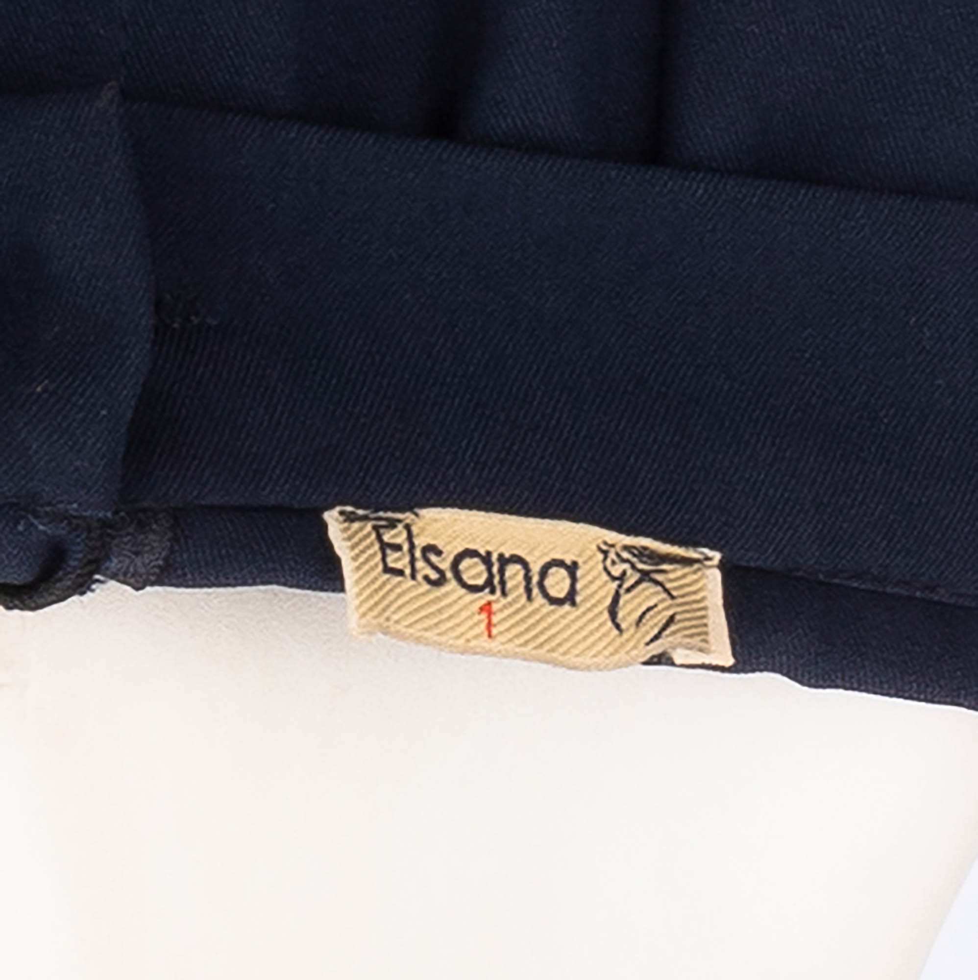 ست کت و تاپ و شلوار زنانه سرمه ای السانا Elsana مدل گندمک کد 2457