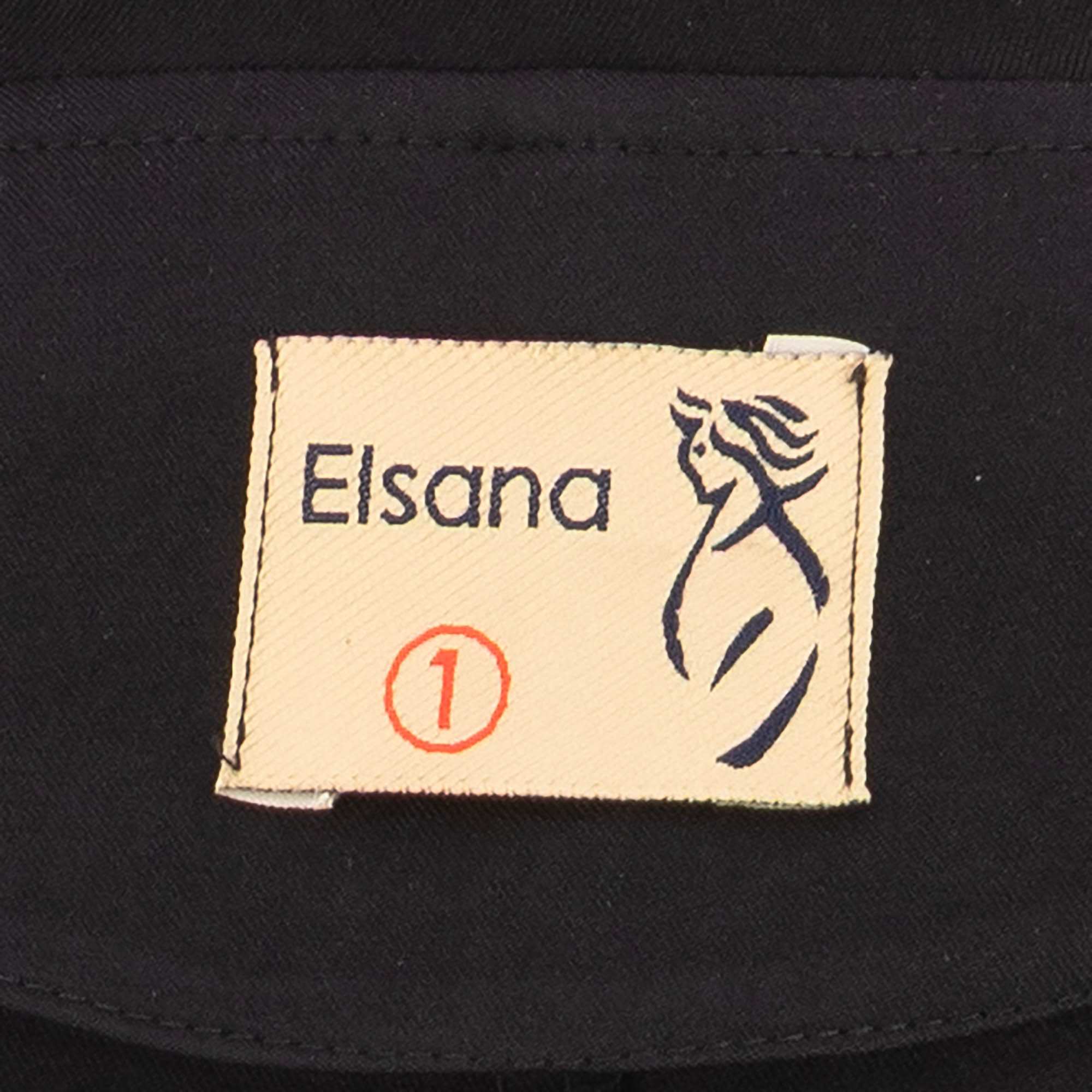 ست کت و شلوار زنانه مشکی السانا Elsana مدل لینسا کد 2523