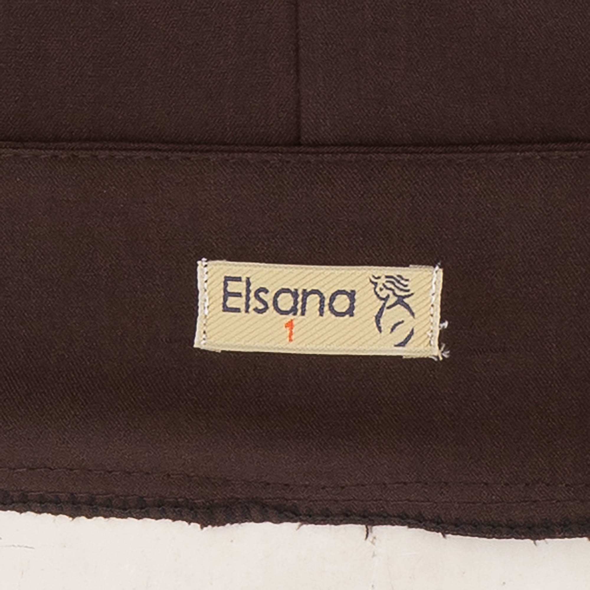 ست کت و شلوار زنانه سرمه ای قهوه ای السانا Elsana مدل هالین کد 2480
