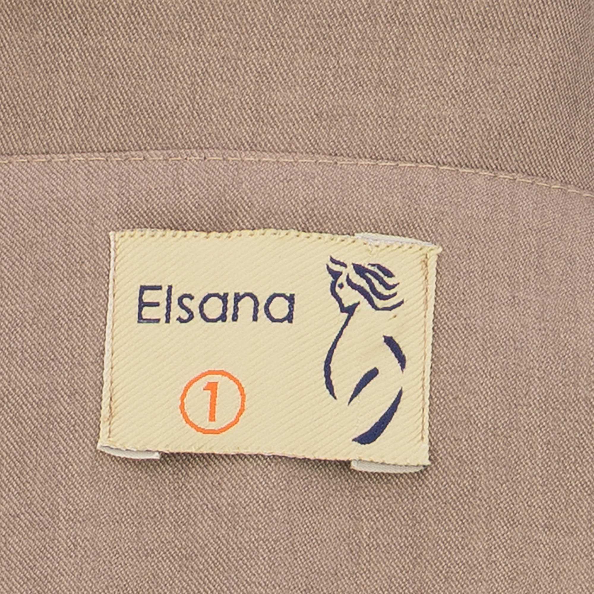 کت زنانه شکلاتی السانا Elsana مدل هانیدا کد 2461
