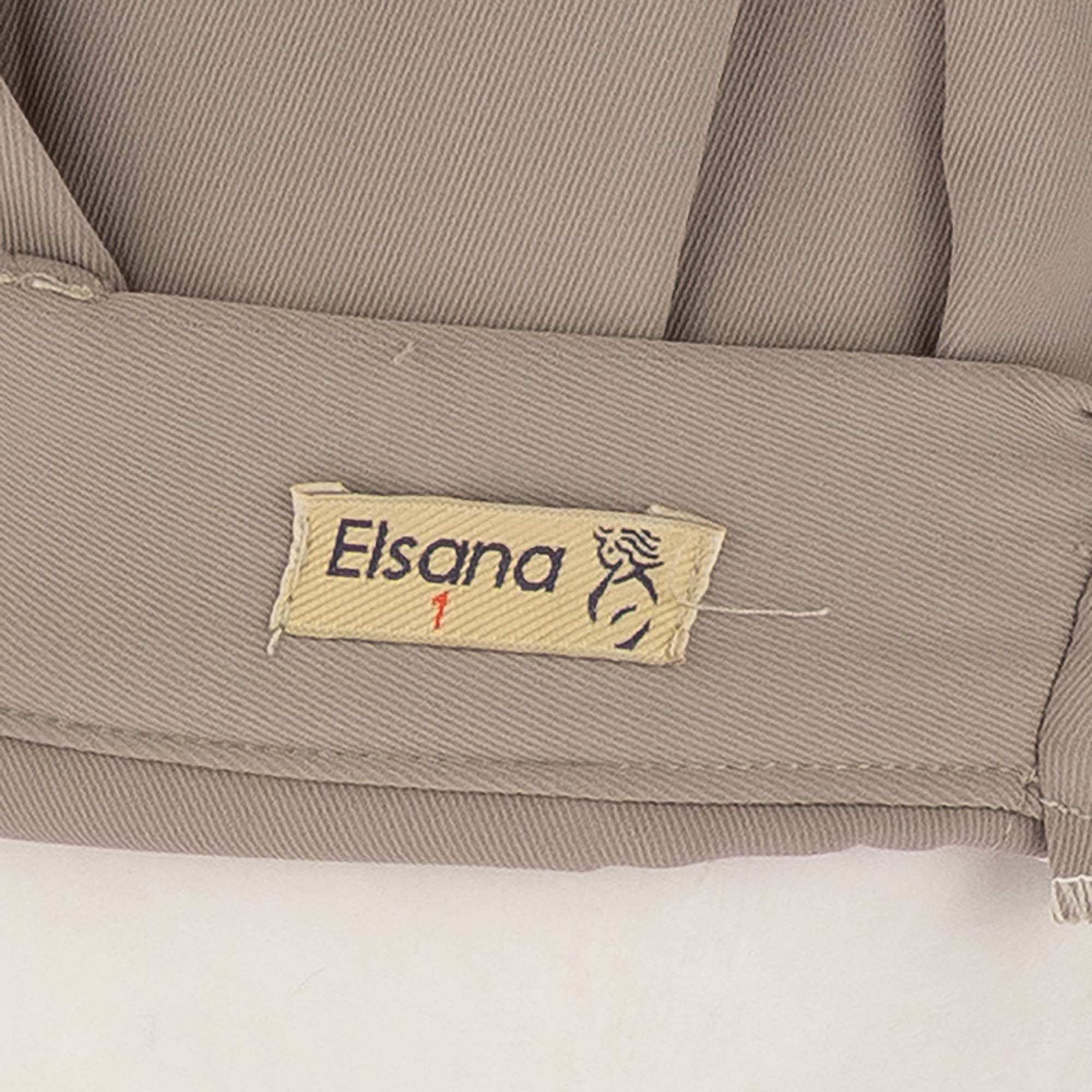 شلوار پارچه ای زنانه فول بگ شکلاتی السانا Elsana مدل هوژان کد 2195