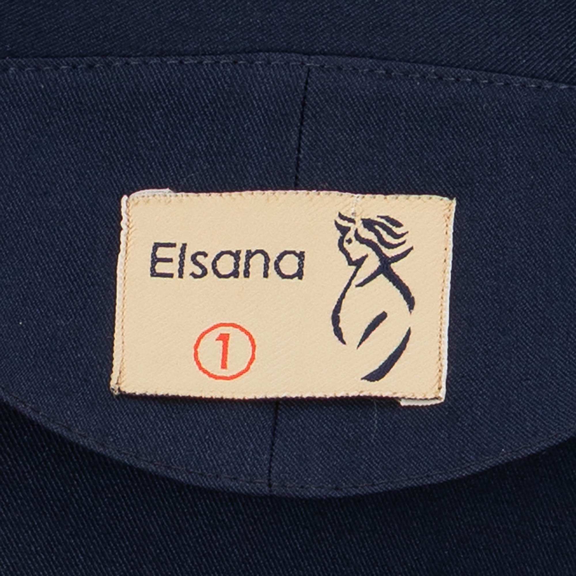 کت زنانه سرمه ای السانا Elsana مدل هومان کد 2517