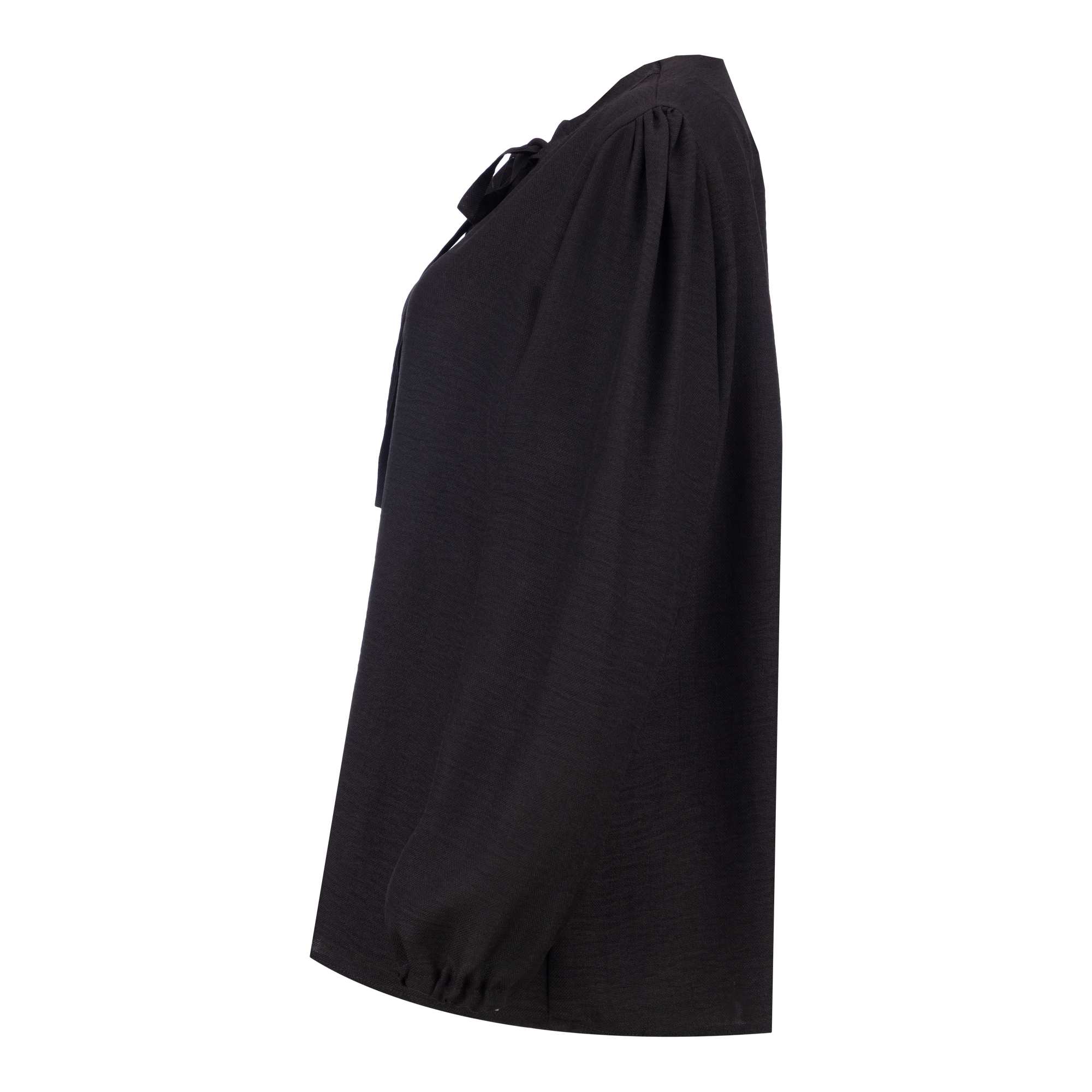بلوز زنانه مشکی السانا Elsana مدل یاشگین کد 2472