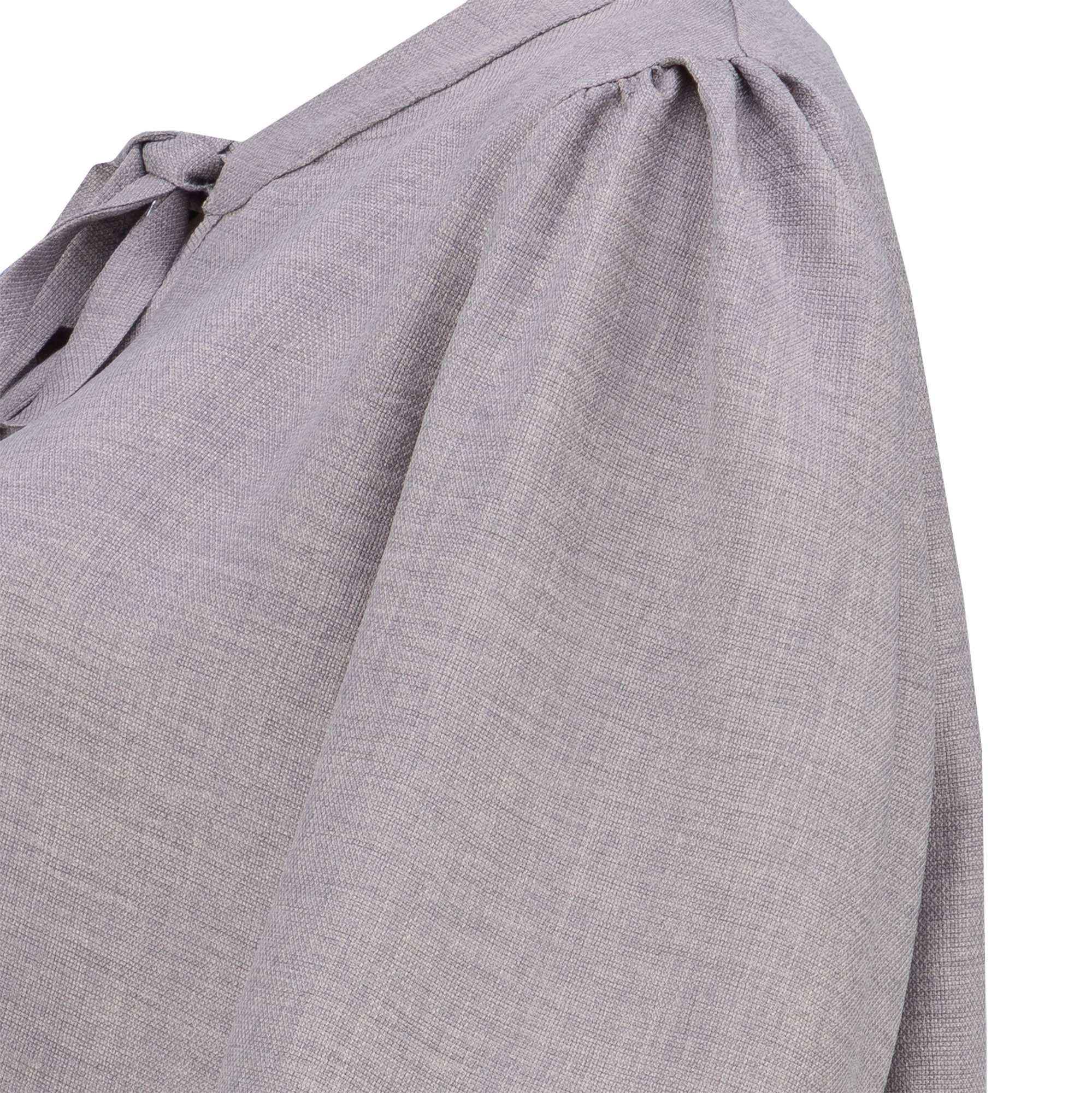 بلوز زنانه طوسی السانا Elsana مدل یاشگین کد 2472