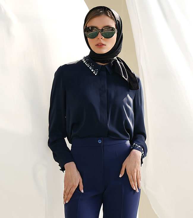 شومیز زنانه کد 2246 ریسانی Rissani