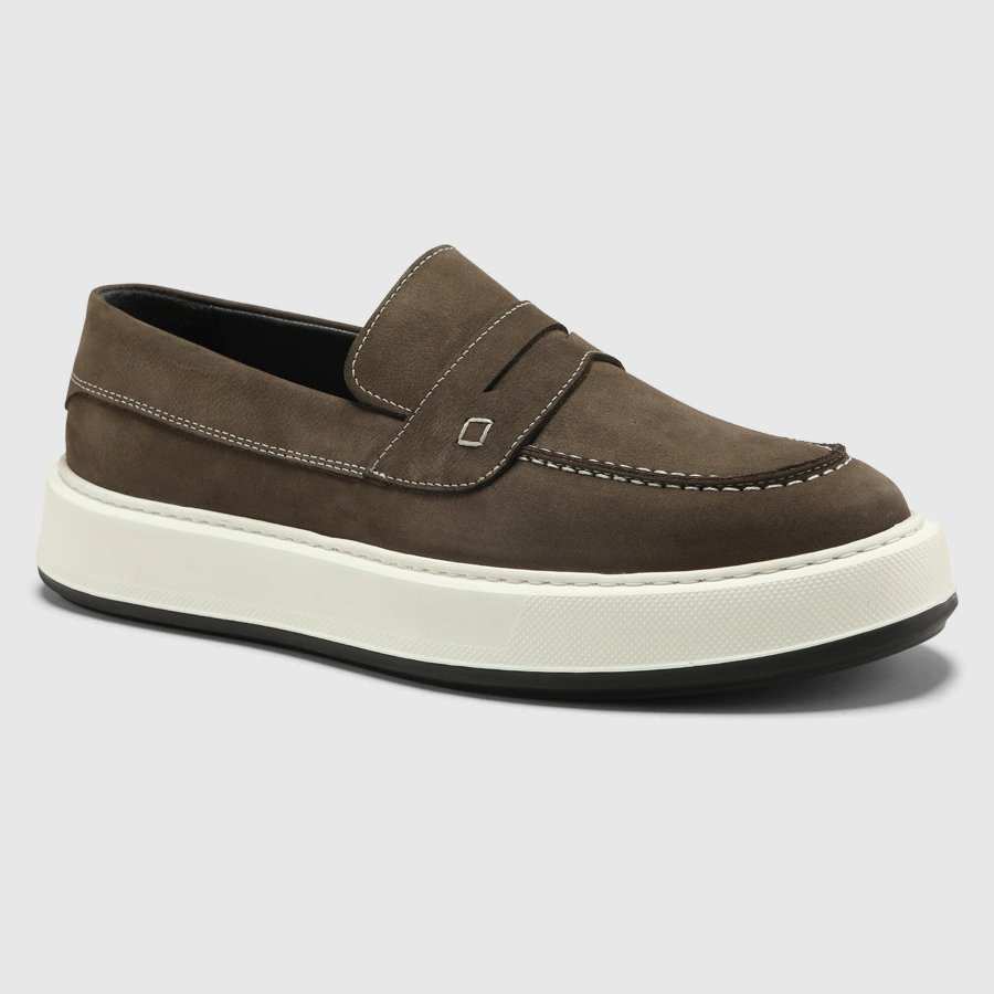 کفش کالج چرم طبیعی مردانه جیر اشبالت فیلی اورز Orez مدل SEBASTIAN