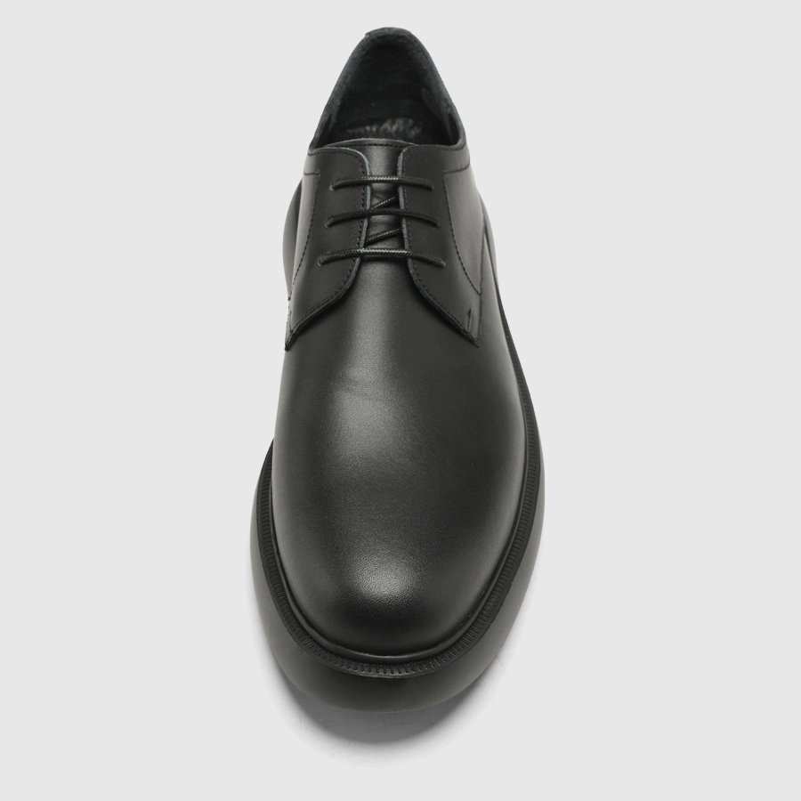 کفش چرم رسمی مردانه ناپا مشکی اورز Orez مدل SILAS