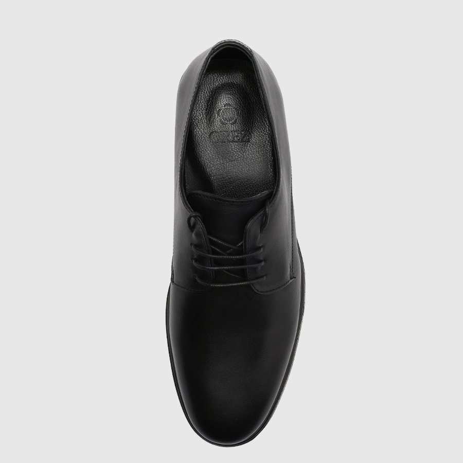 کفش آکسفورد چرم رسمی مردانه ناپا مشکی اورز Orez مدل PIERO