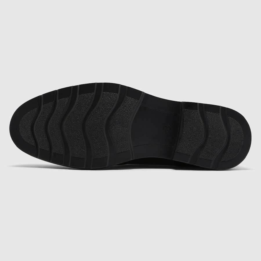 کفش آکسفورد چرم رسمی مردانه ناپا مشکی اورز Orez مدل PIERO