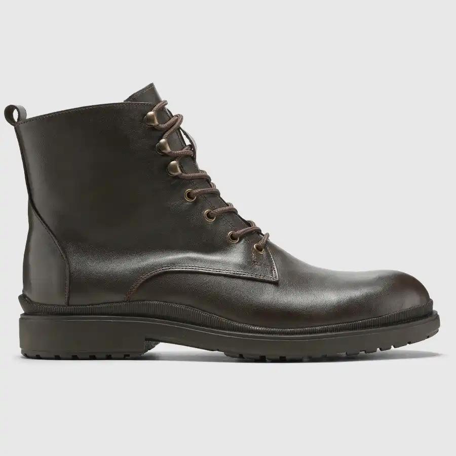 نیم بوت چرم طبیعی مردانه ناپا قهوه ای اورز Orez مدل TYSON