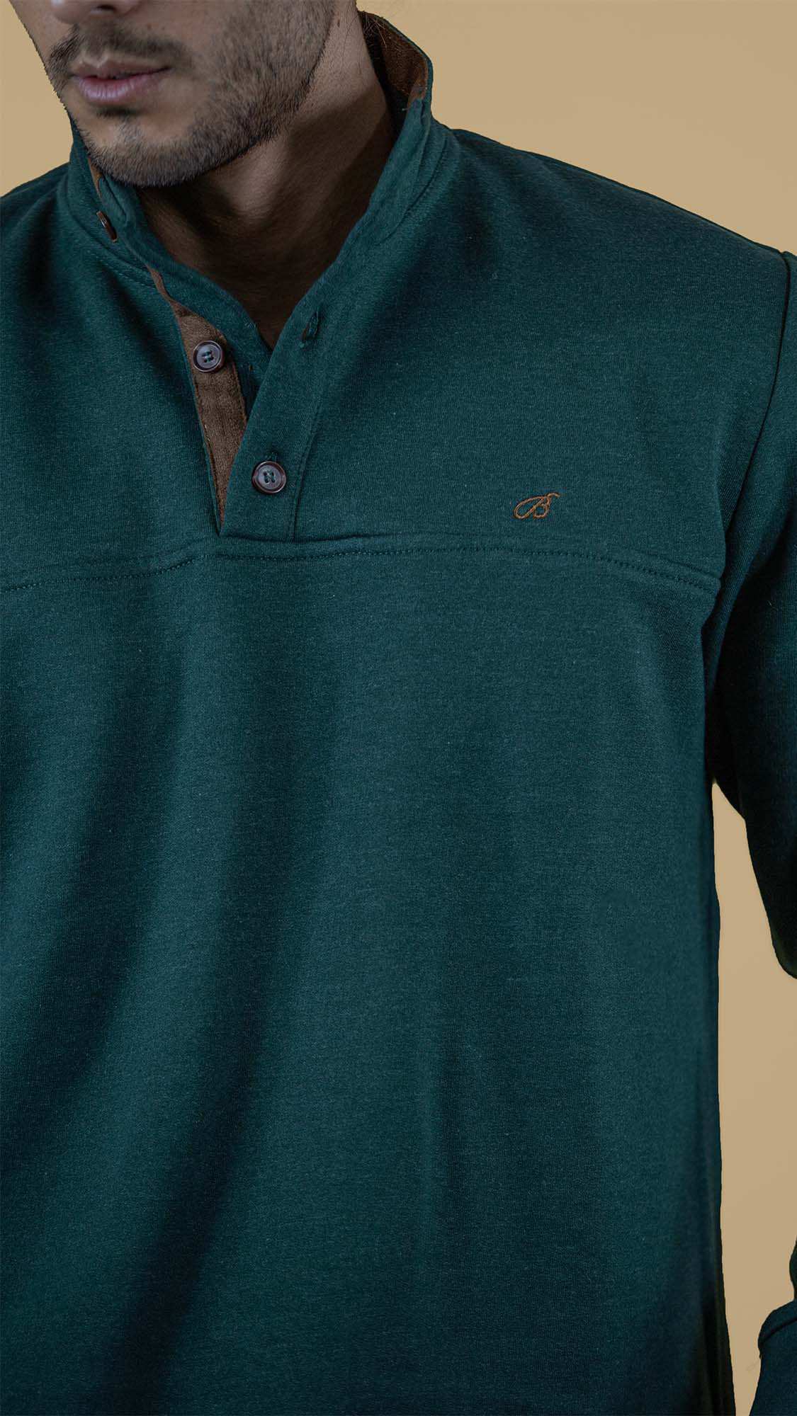 تی شرت زمستانه مردانه 70025 برندس Brands