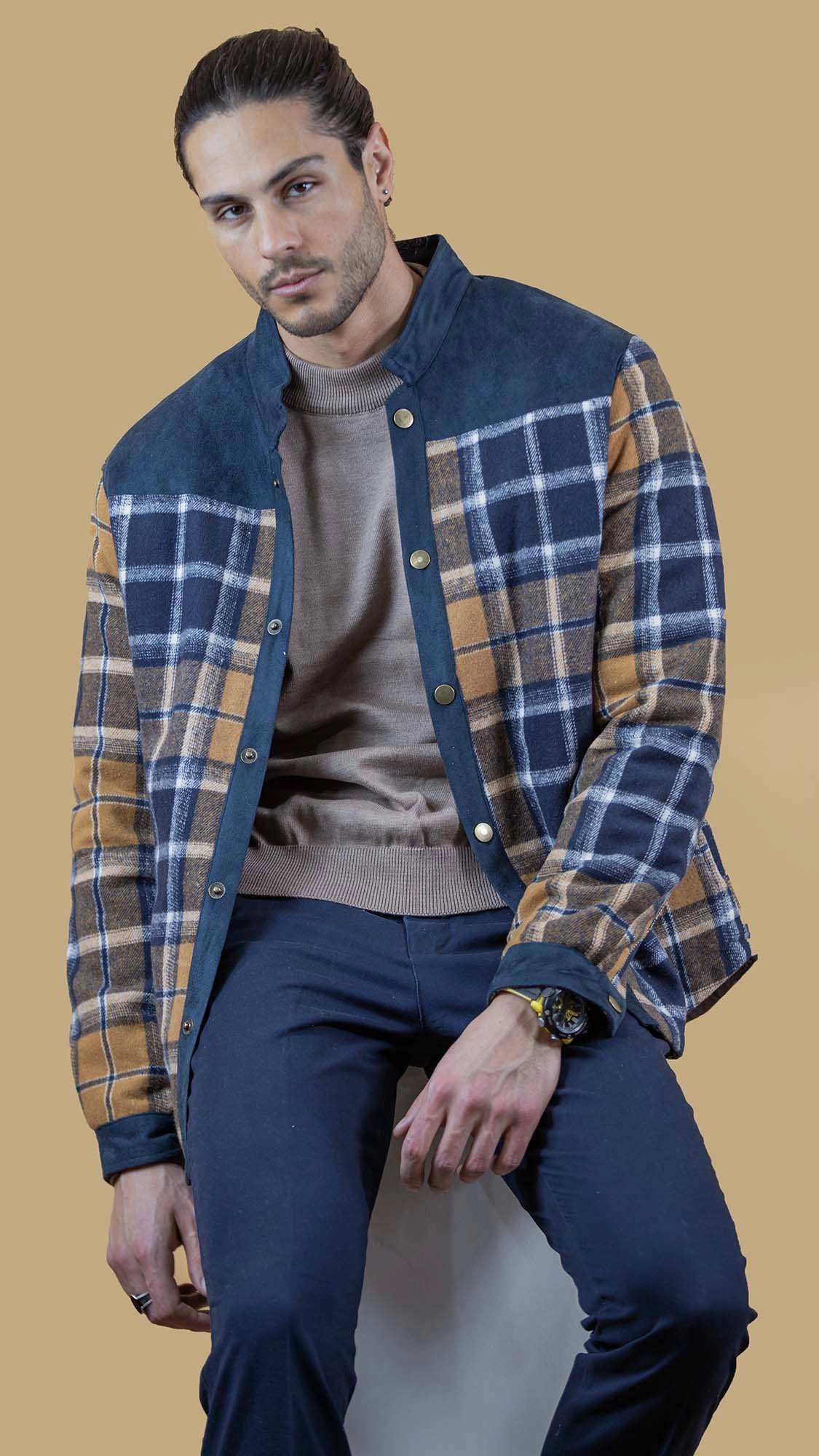 شکت مردانه 80057 برندس Brands