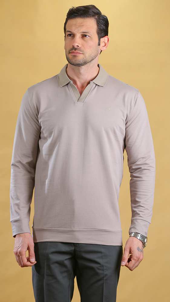 تی شرت زمستانه مردانه 70026 برندس Brands