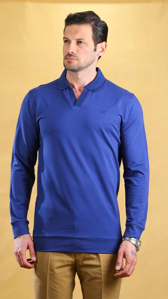 تی شرت زمستانه مردانه 70026 برندس Brands