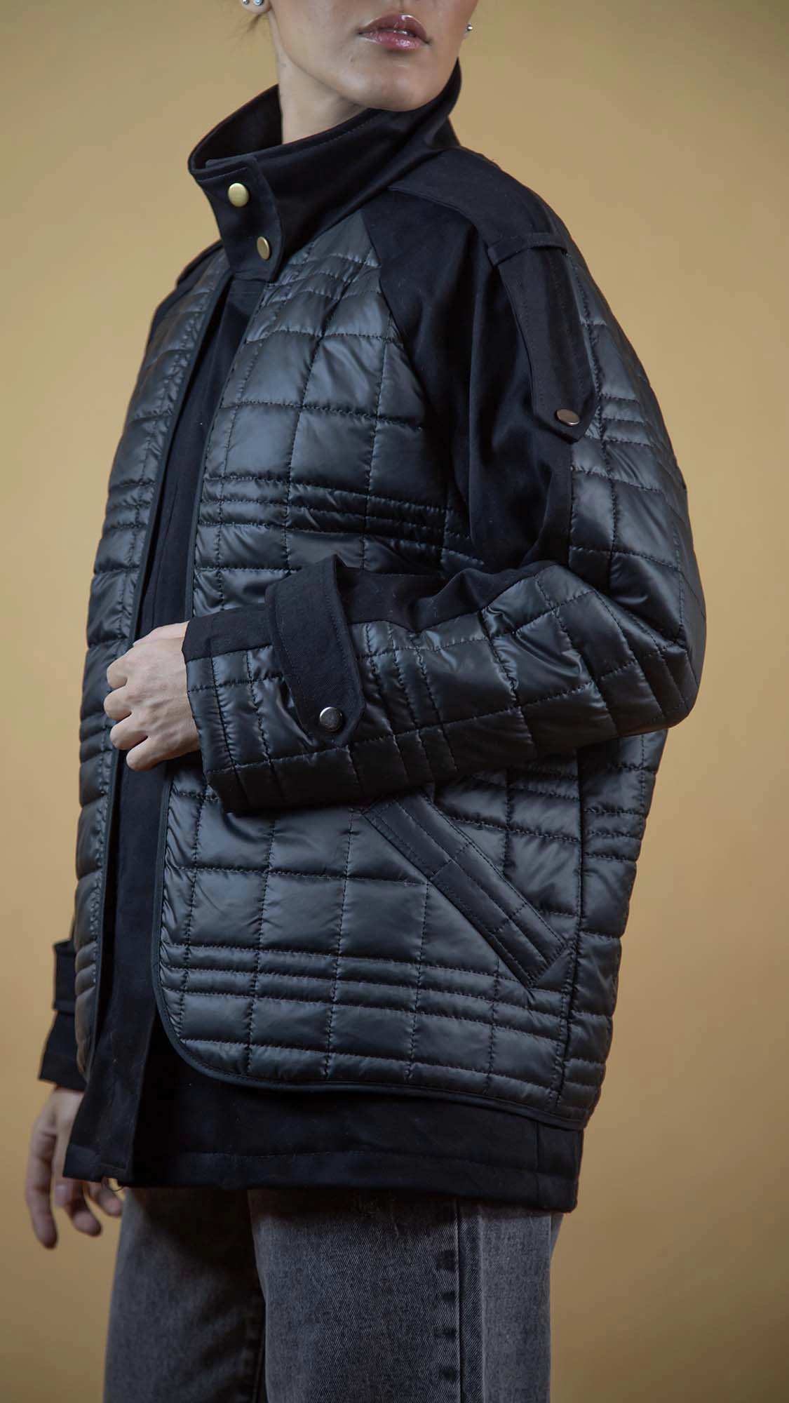 کاپشن زنانه 80083 برندس Brands