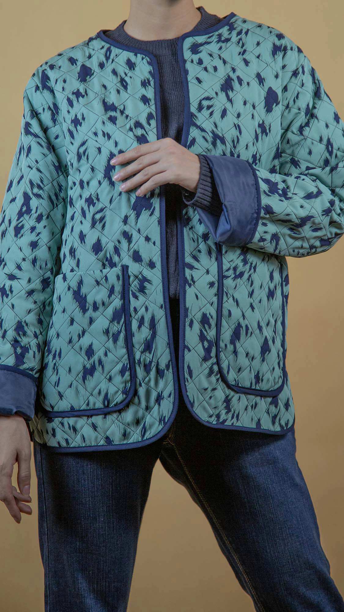 کاپشن زنانه 80078 برندس Brands