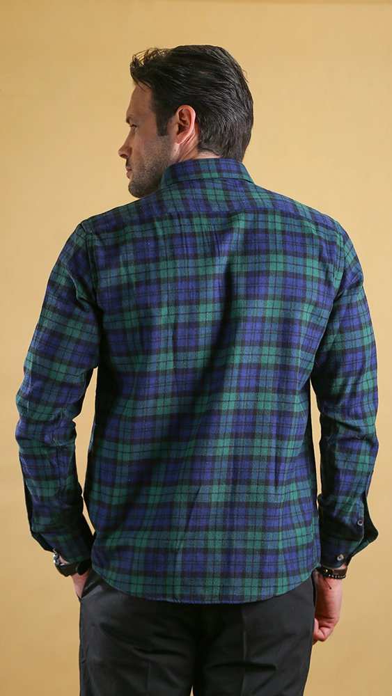 پیراهن زمستانه مردانه 60286 برندس Brands